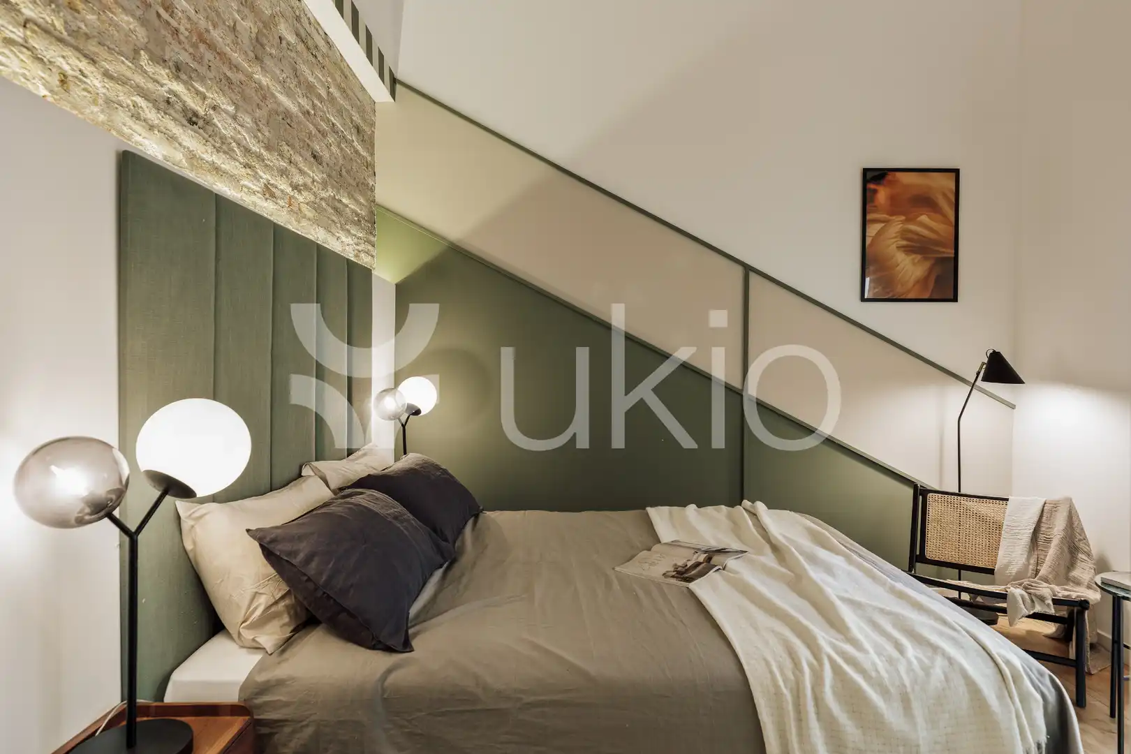 Bedroom of Apartments for rent in Barcelona  with Air Conditioner, Heating and Furnished