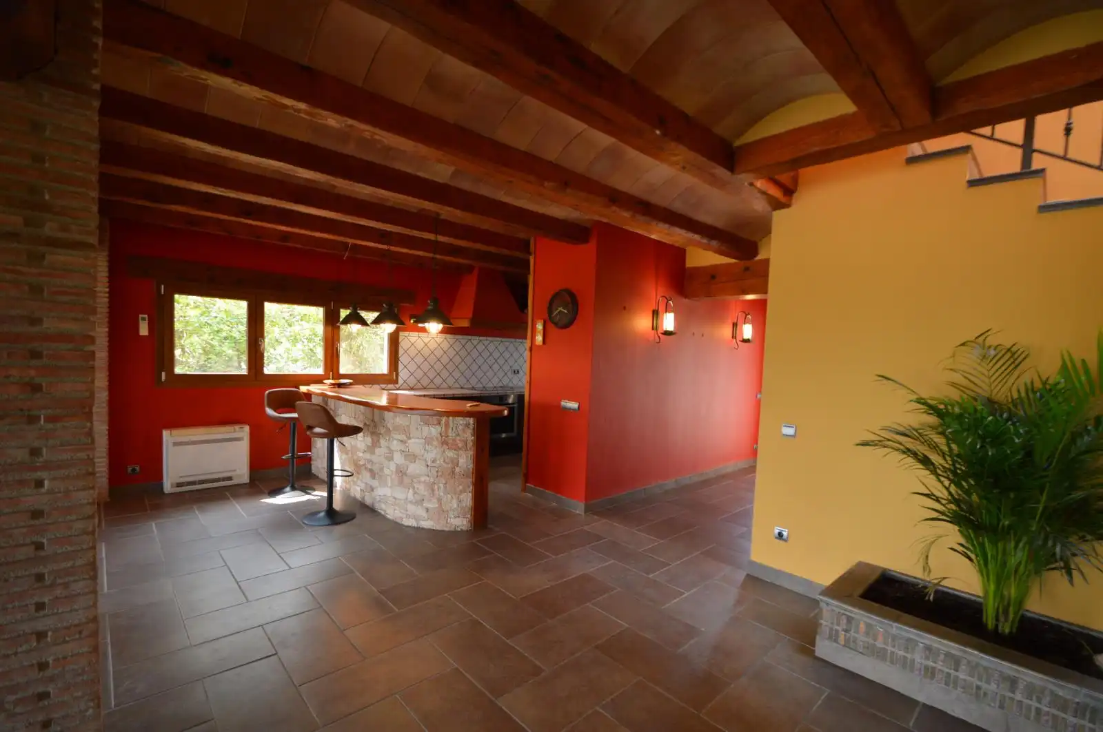 Cocina de Casa o chalet en venta en San Jorge / Sant Jordi con Aire acondicionado, Calefacción y Jardín privado