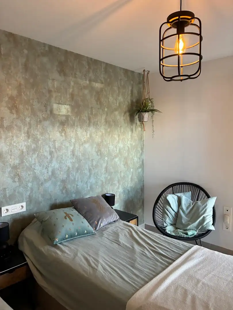 Habitación de Casa adosada en venta en San Pedro del Pinatar con Aire acondicionado, Terraza y Amueblado