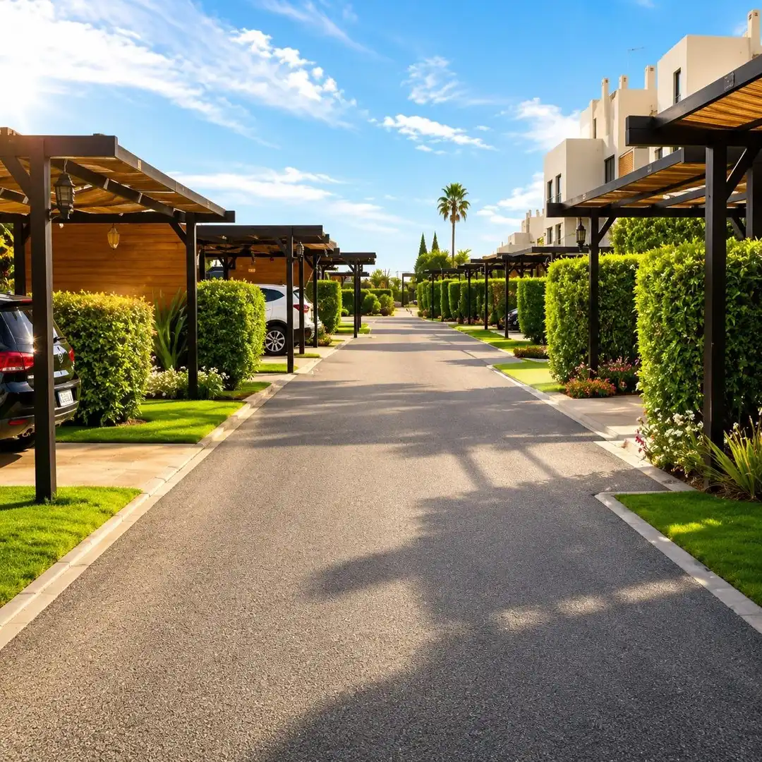 Außenansicht von Wohnung zum Verkauf in Murcia mit Klimaanlage, Heizung und Privatgarten