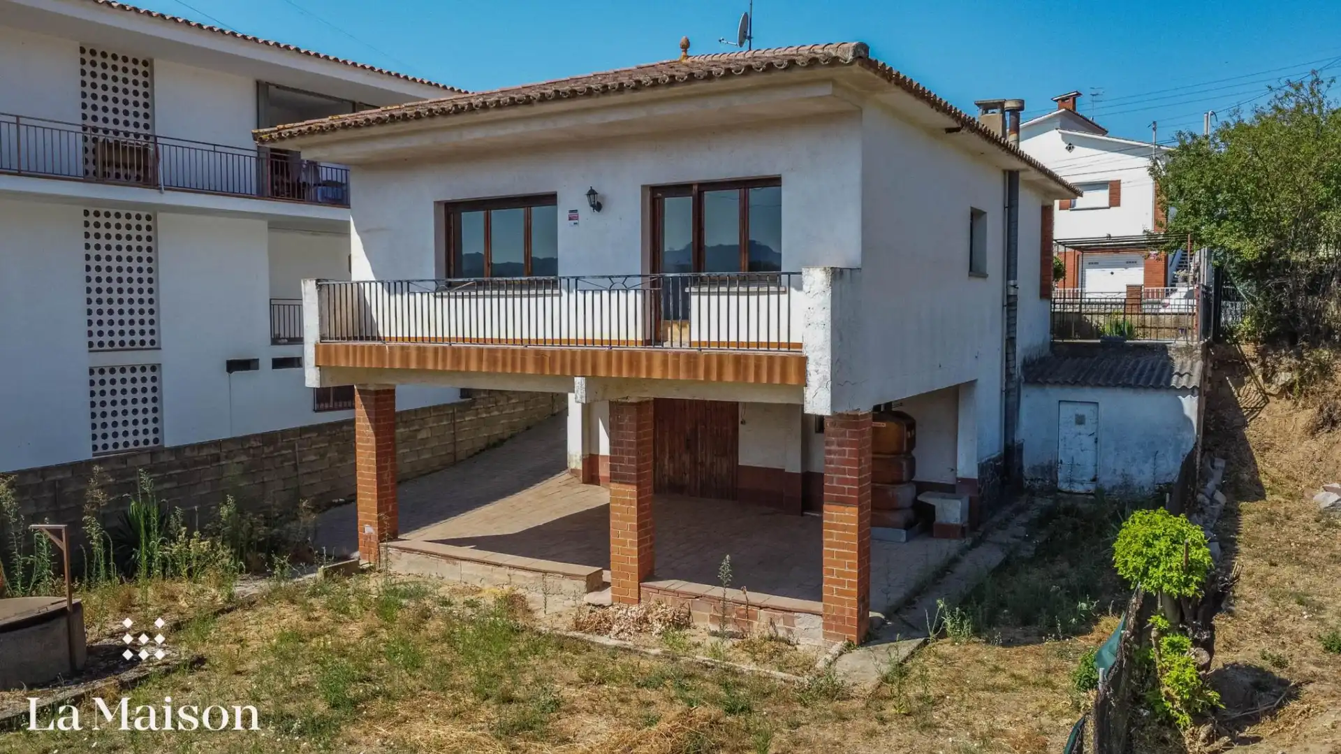 Vista exterior de Casa o chalet en venta en Llinars del Vallès con Calefacción, Jardín privado y Terraza