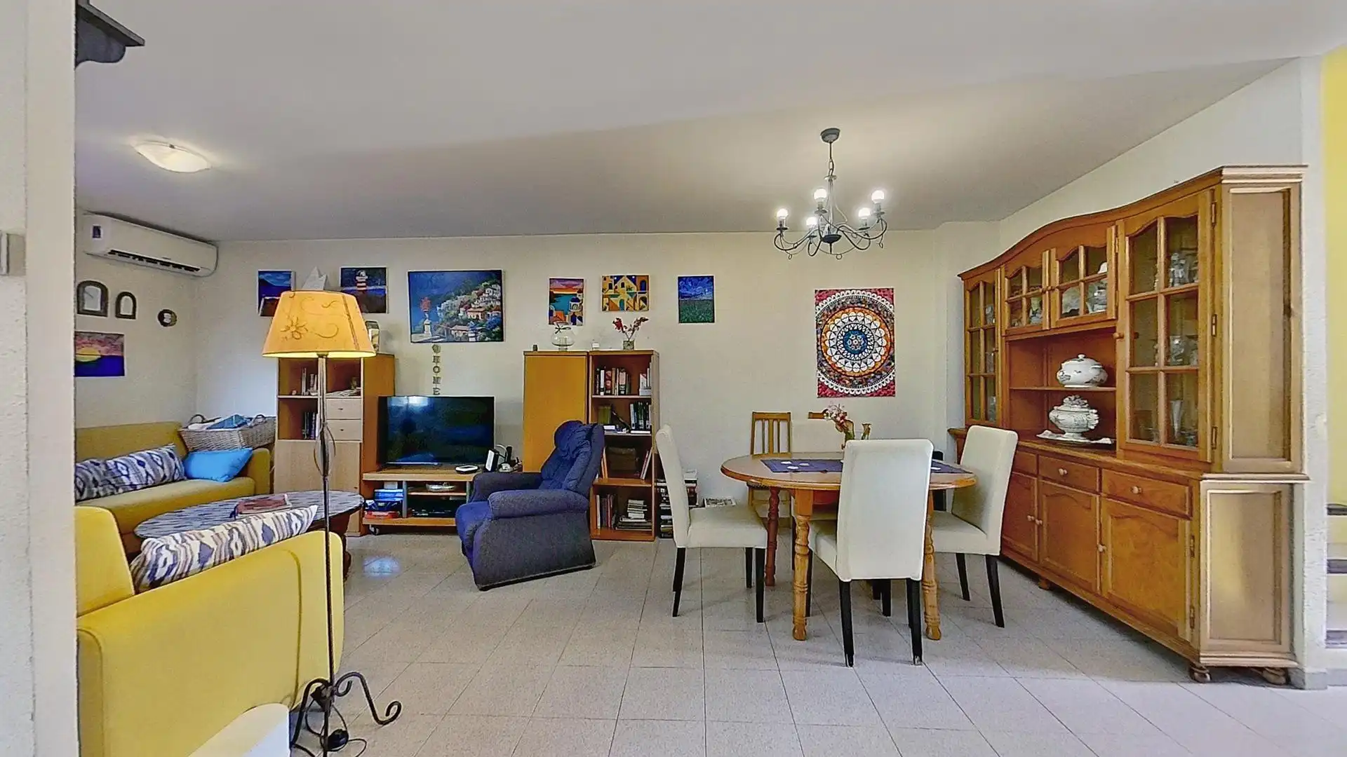 Sala de estar de Casa adosada en venta en  Palma de Mallorca con Terraza, Trastero y Balcón