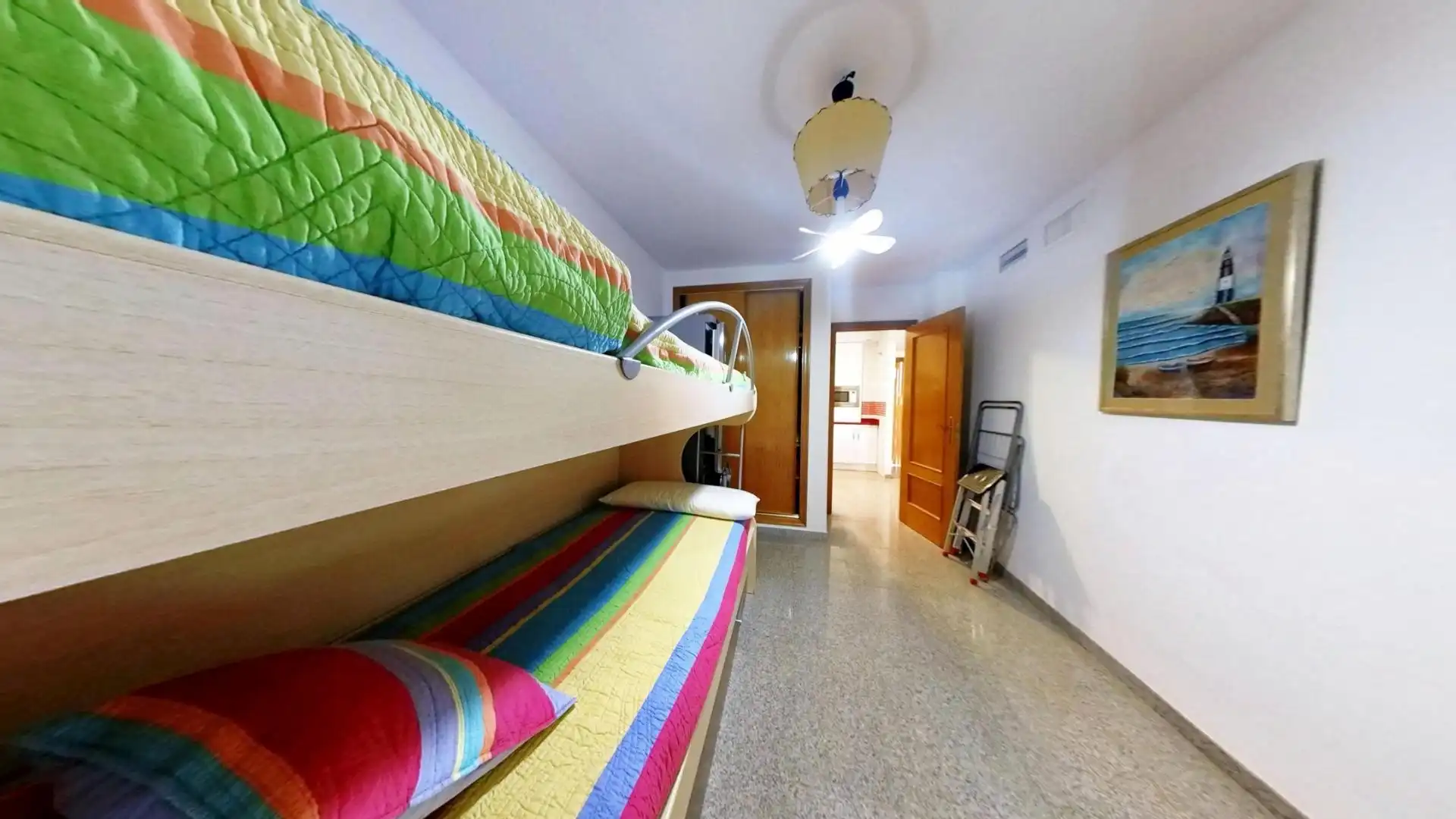 Bedroom of Flat for sale in Lújar  with Air Conditioner, Terrace and Balcony
