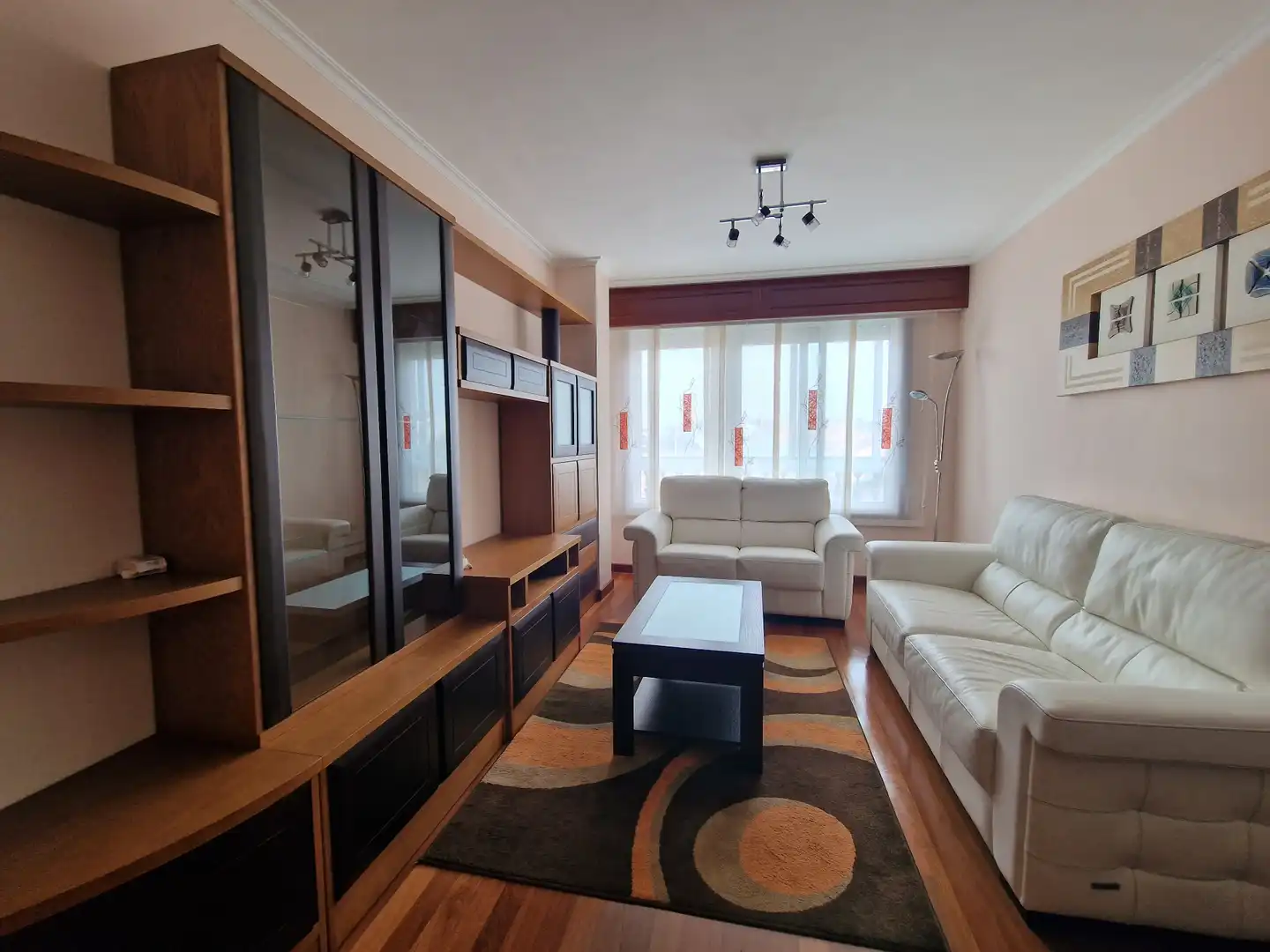 Living room of Flat for rent in Narón  with Heating, Terrace and Storage room