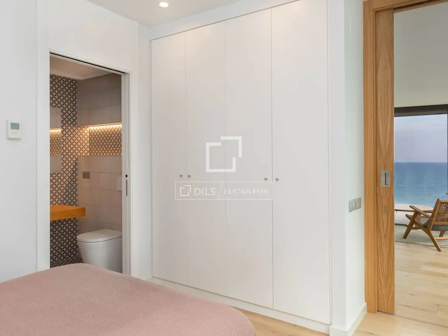 Bedroom of Flat for sale in Lloret de Mar  with Air Conditioner, Heating and Terrace