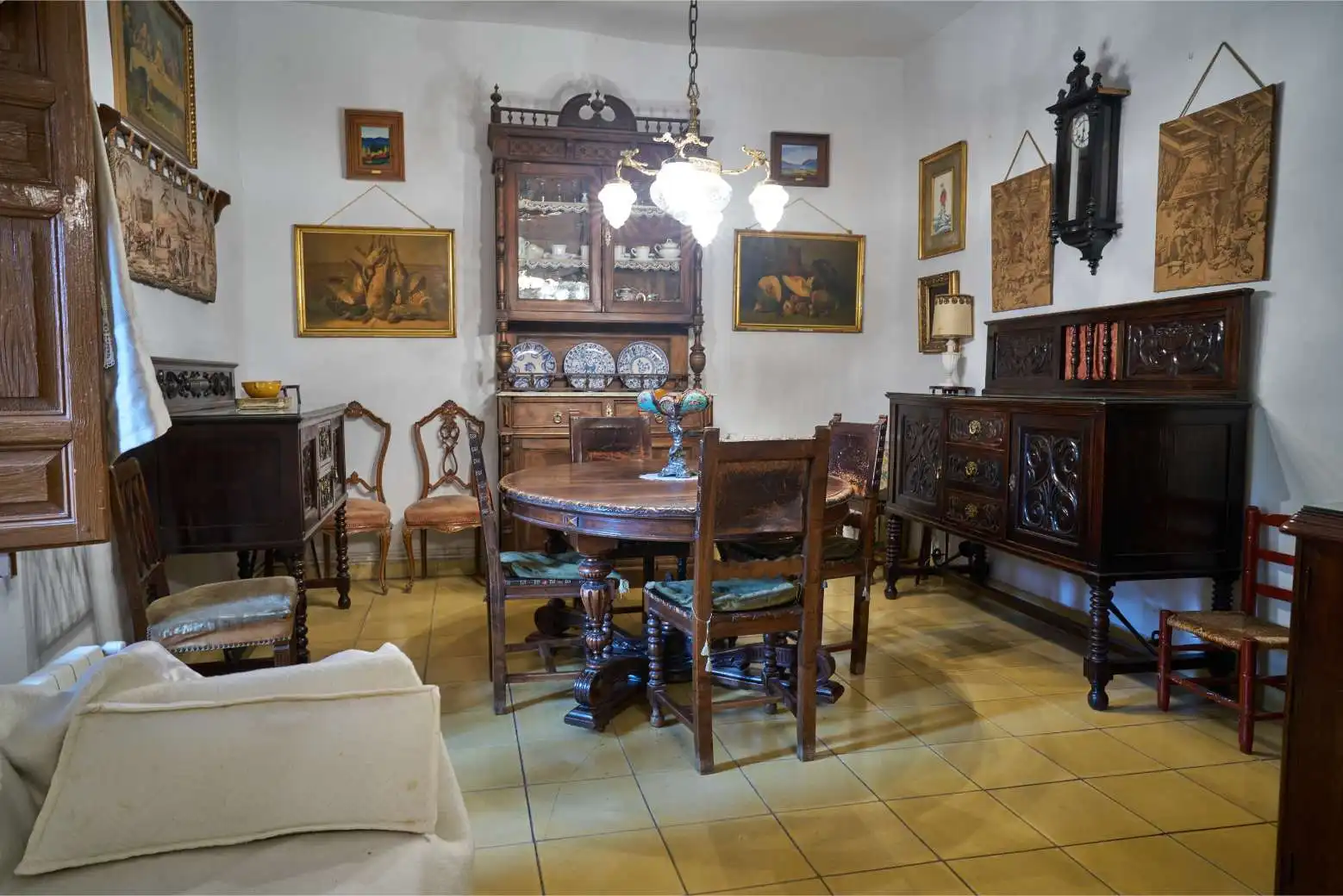 Dining room of Detached homes for sale in Valdetorres de Jarama  with Private garden, Terrace and Swimming Pool