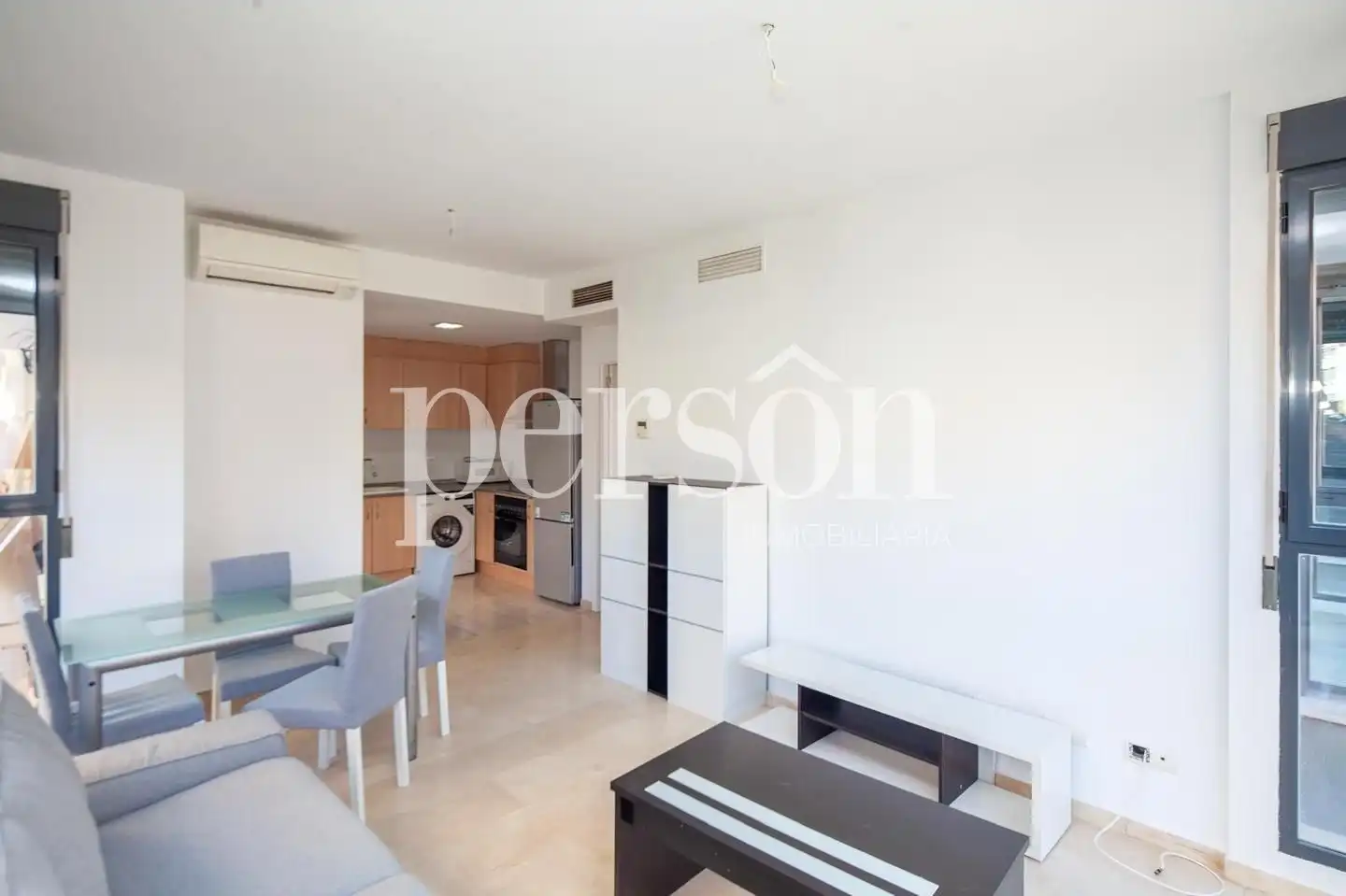 Sala de estar de Piso de alquiler en Valencia con Aire acondicionado y Amueblado