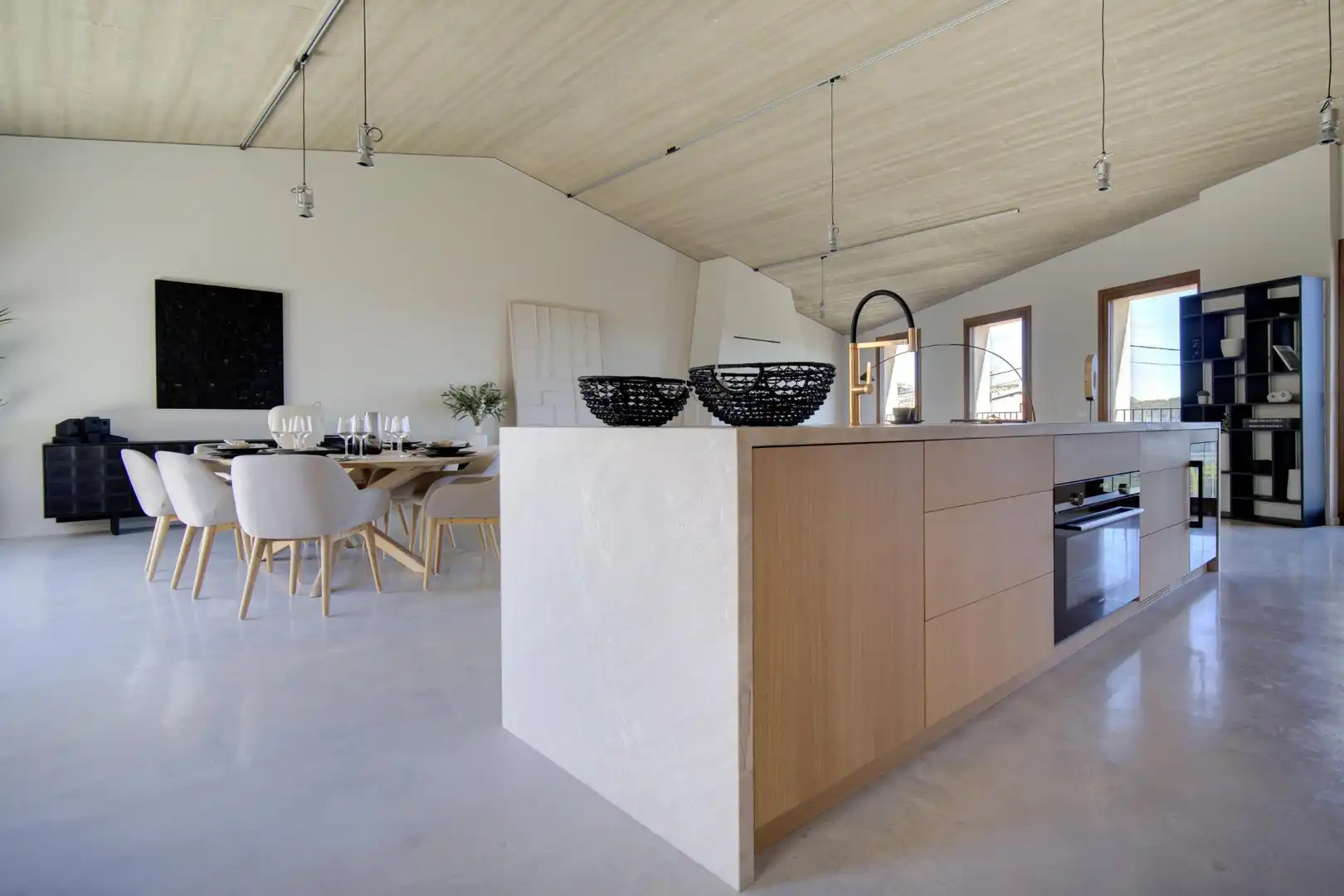 Kitchen of Houses for sale in Campanet  with Air Conditioner, Heating and Furnished