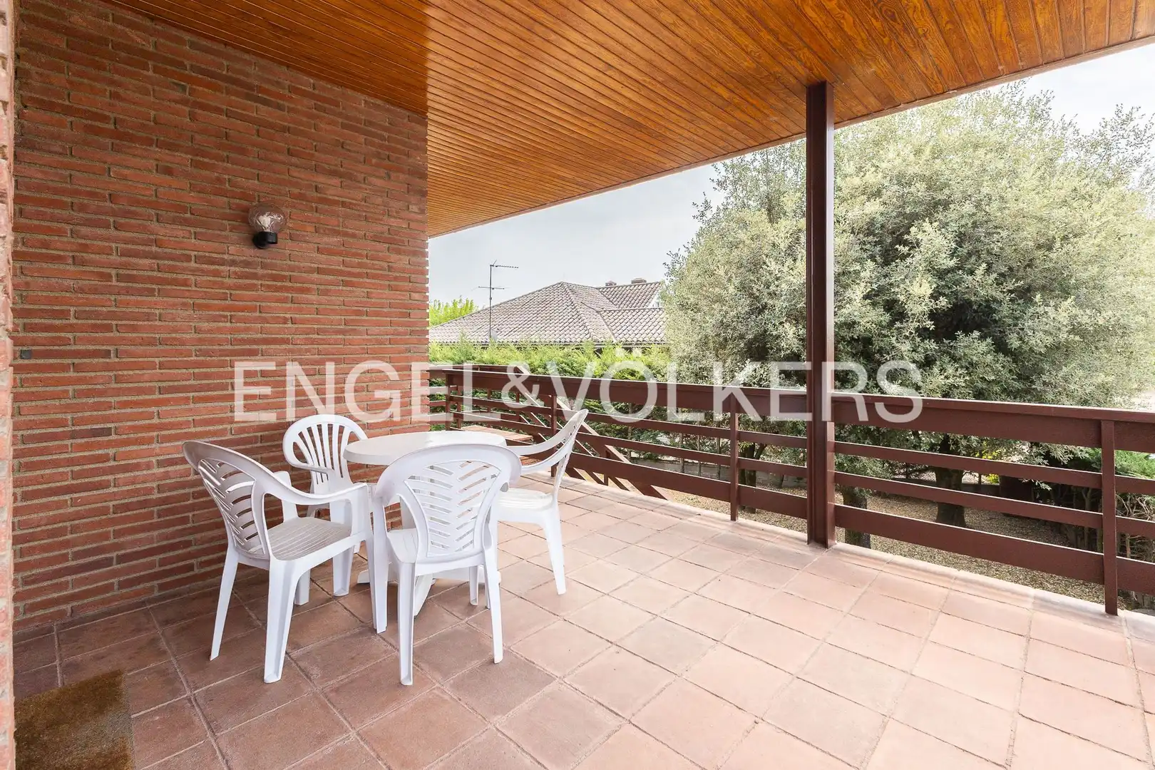 Terraza de Casa o chalet en venta en Manlleu con Calefacción, Jardín privado y Terraza