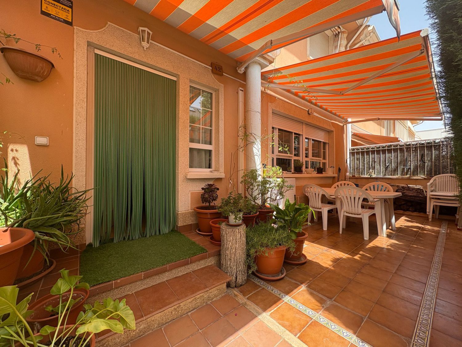 Terrassa de Casa o xalet en venda en  Albacete Capital amb Aire condicionat, Calefacció i Jardí privat
