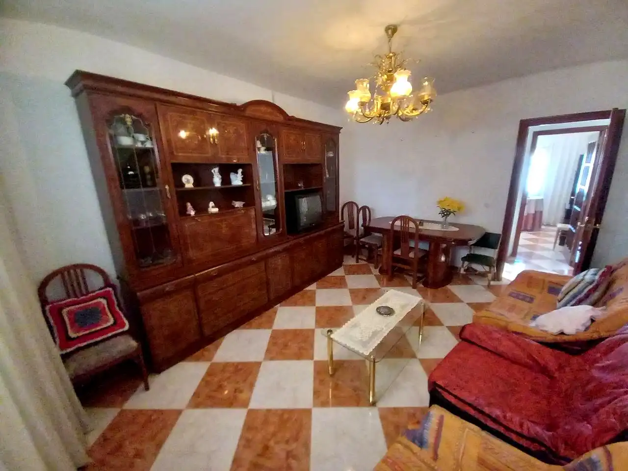 Sala de estar de Casa o chalet en venta en Codo con Jardín privado, Trastero y Balcón