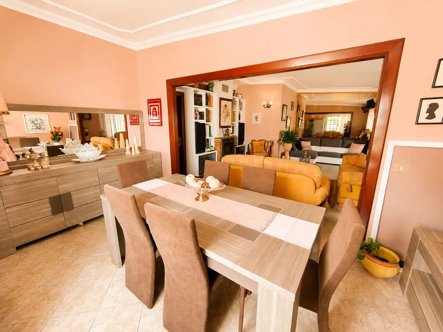 Dining room of Houses for sale in San Cristóbal de la Laguna  with Private garden, Storage room and Internet