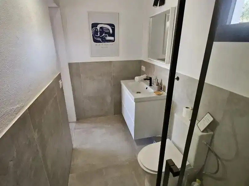 Badezimmer von Country house zur Miete in Pájara mit Klimaanlage, Abstellraum und Möbliert