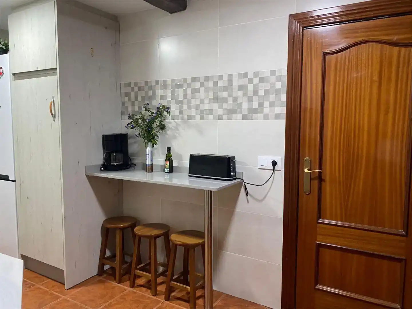 Cuina de Casa adosada en venda en Mieres (Asturias) amb Balcó