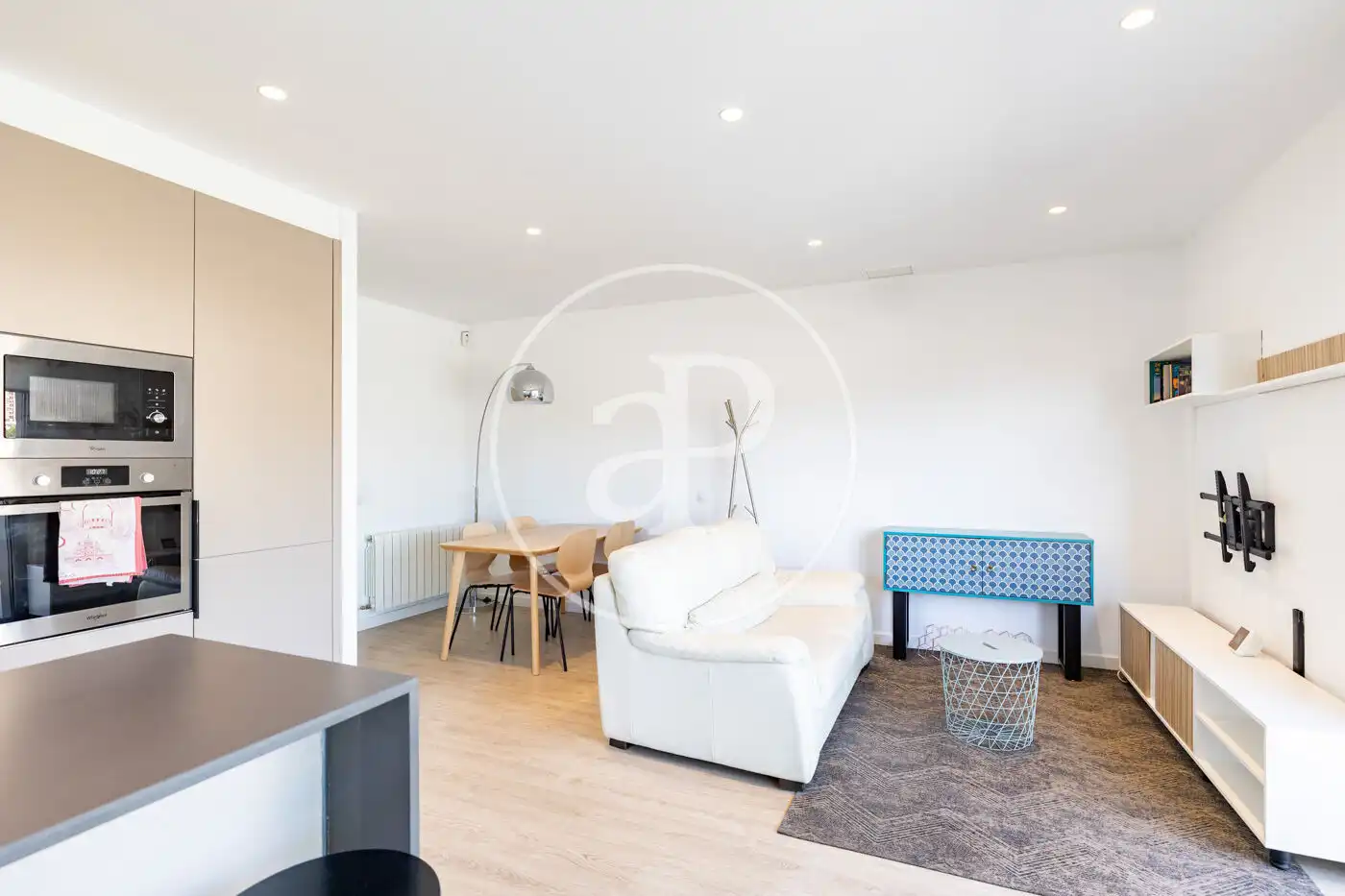Sala de estar de Piso en venta en Barcelona con Aire acondicionado, Calefacción y Terraza