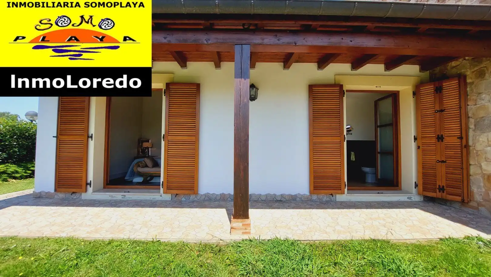 Vista exterior de Casa o xalet en venda en Ribamontán al Mar amb Calefacció, Jardí privat i Terrassa