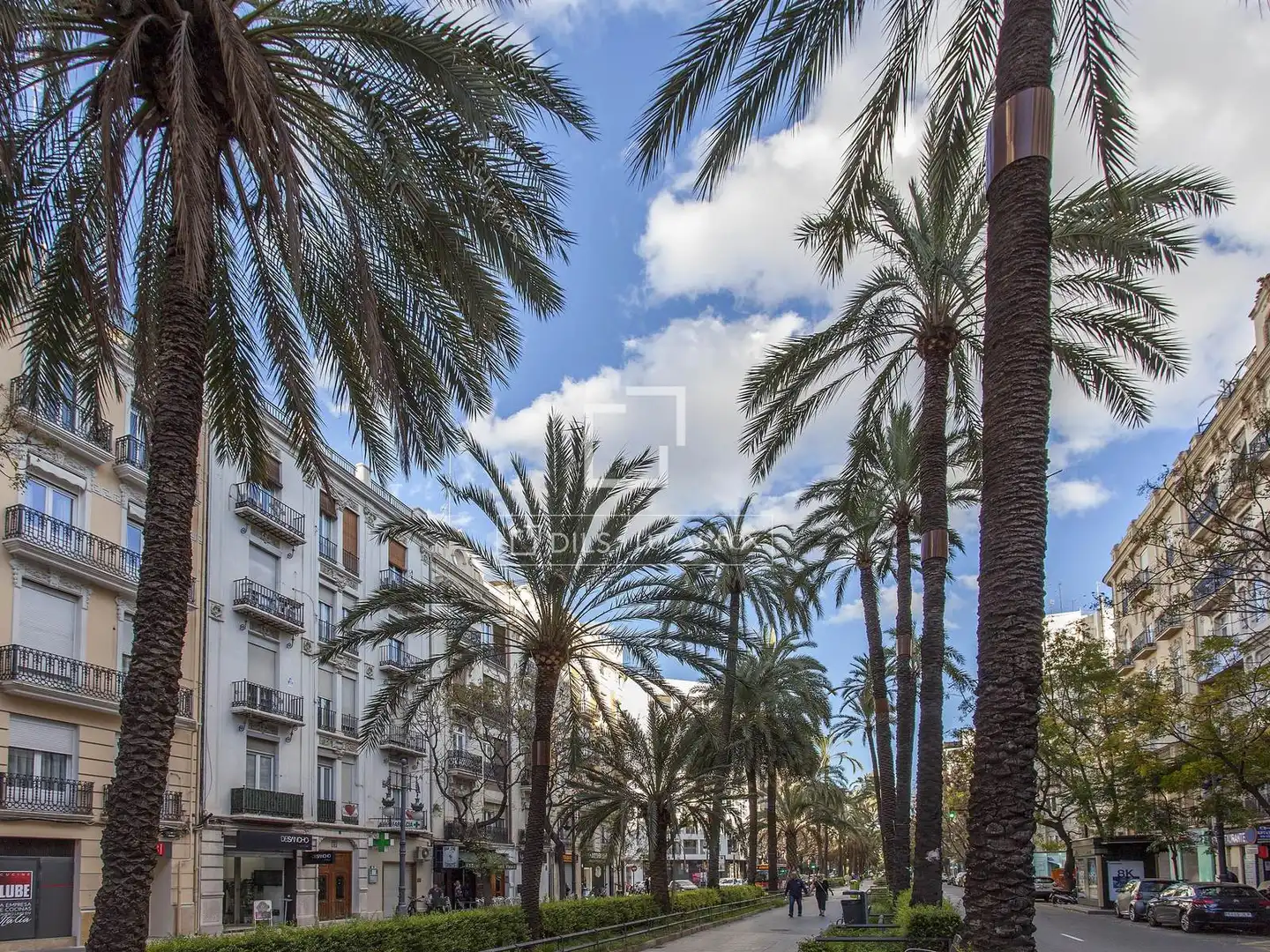 Außenansicht von Dachboden zur Miete in Valencia mit Klimaanlage, Heizung und Parkett