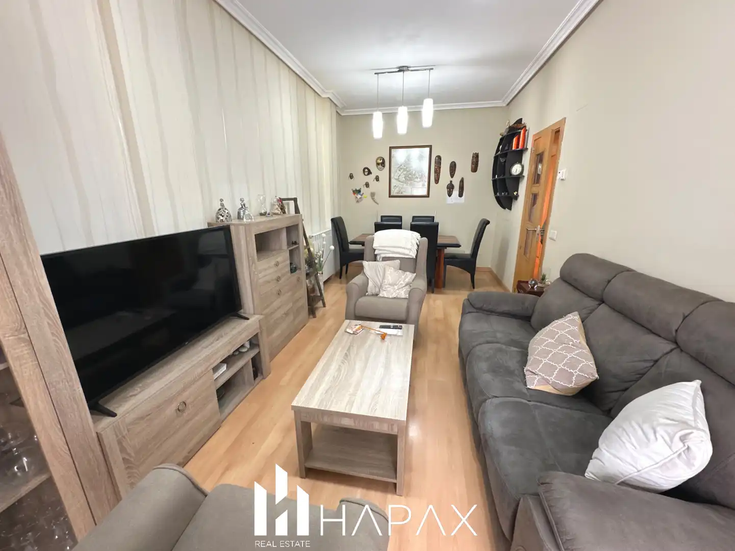 Sala de estar de Piso en venta en Moriscos con Calefacción y Terraza