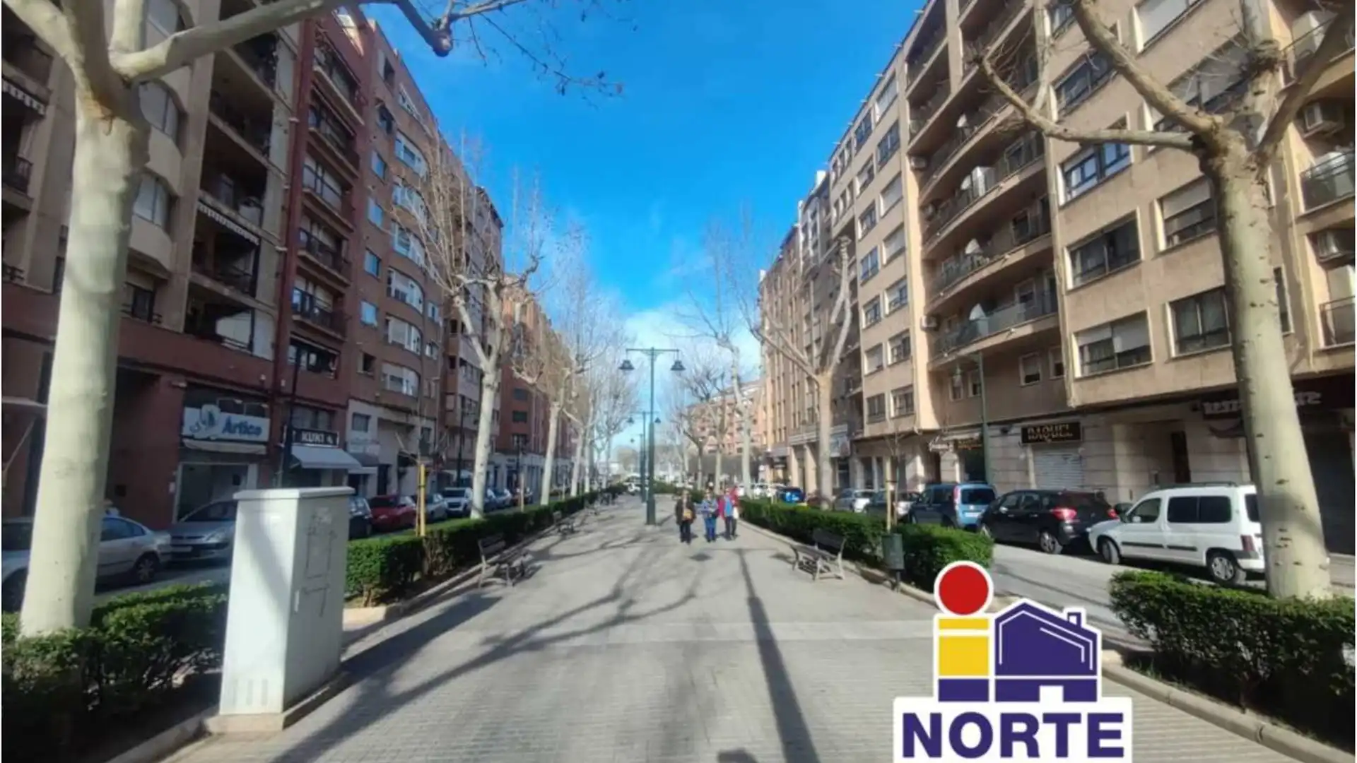 Vista exterior de Piso en venta en Alcoy / Alcoi con Aire acondicionado, Calefacción y Trastero