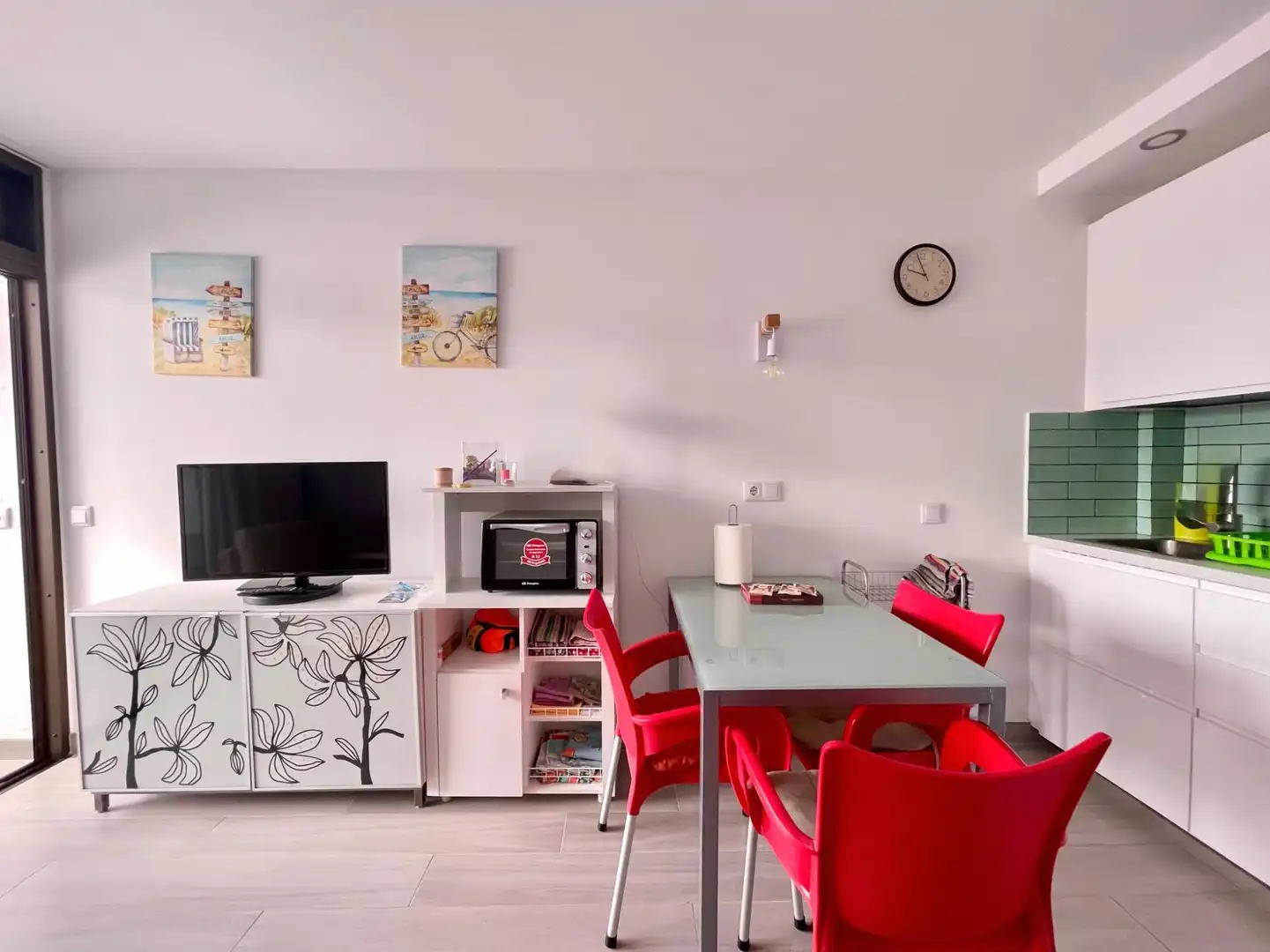 Sala d'estar de Apartament de lloguer en Mogán amb Moblat, Balcó i Piscina comunitària