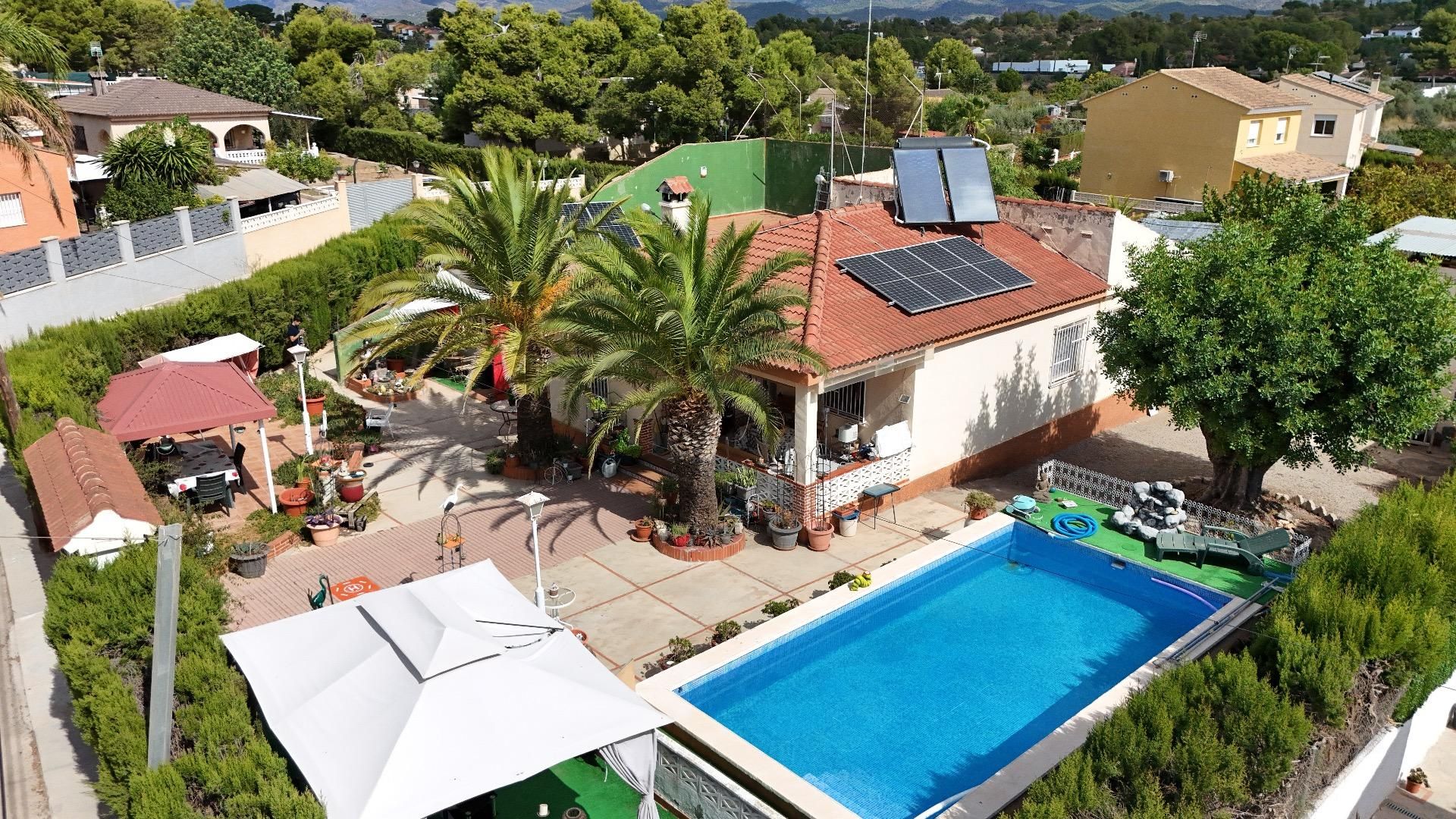 Piscina de Casa o chalet en venta en Llíria con Terraza