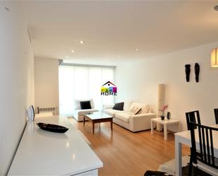 Living room of Flat to rent in Castellón de la Plana / Castelló de la Plana  with Air Conditioner, Parquet flooring and Furnished
