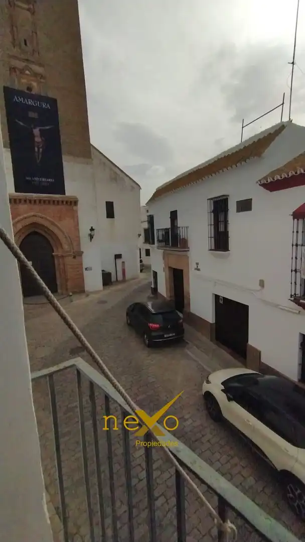 Vista exterior de Casa o chalet en venta en Carmona con Balcón