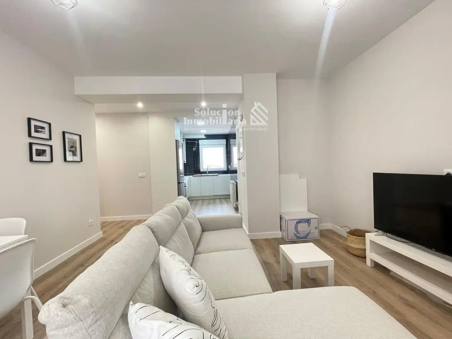 Living room of Flat for rent in Salamanca  with Heating and Furnished