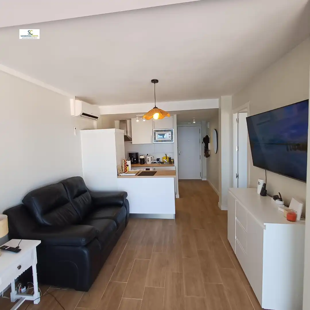 Sala de estar de Apartamento en venta en Alicante / Alacant con Aire acondicionado y Piscina comunitaria