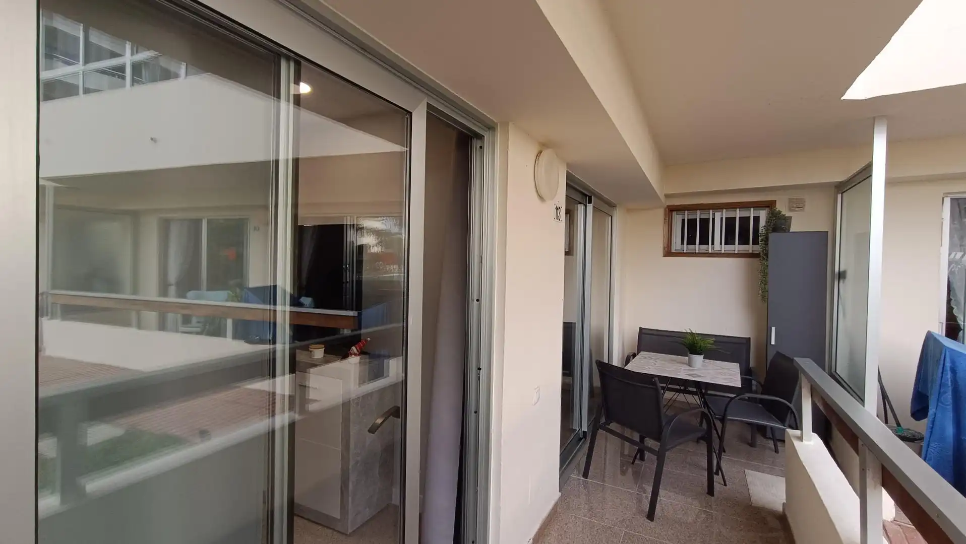 Terrassa de Apartament en venda en San Bartolomé de Tirajana amb Aire condicionat, Terrassa i Moblat