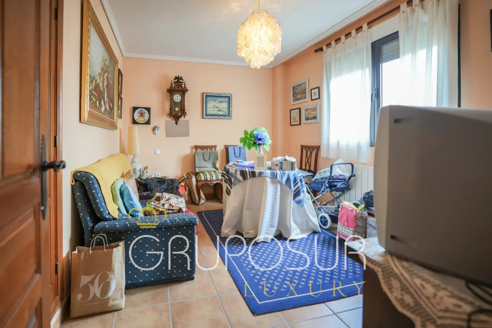Sala de estar de Casa o chalet en venta en Boecillo con Calefacción, Jardín privado y Terraza