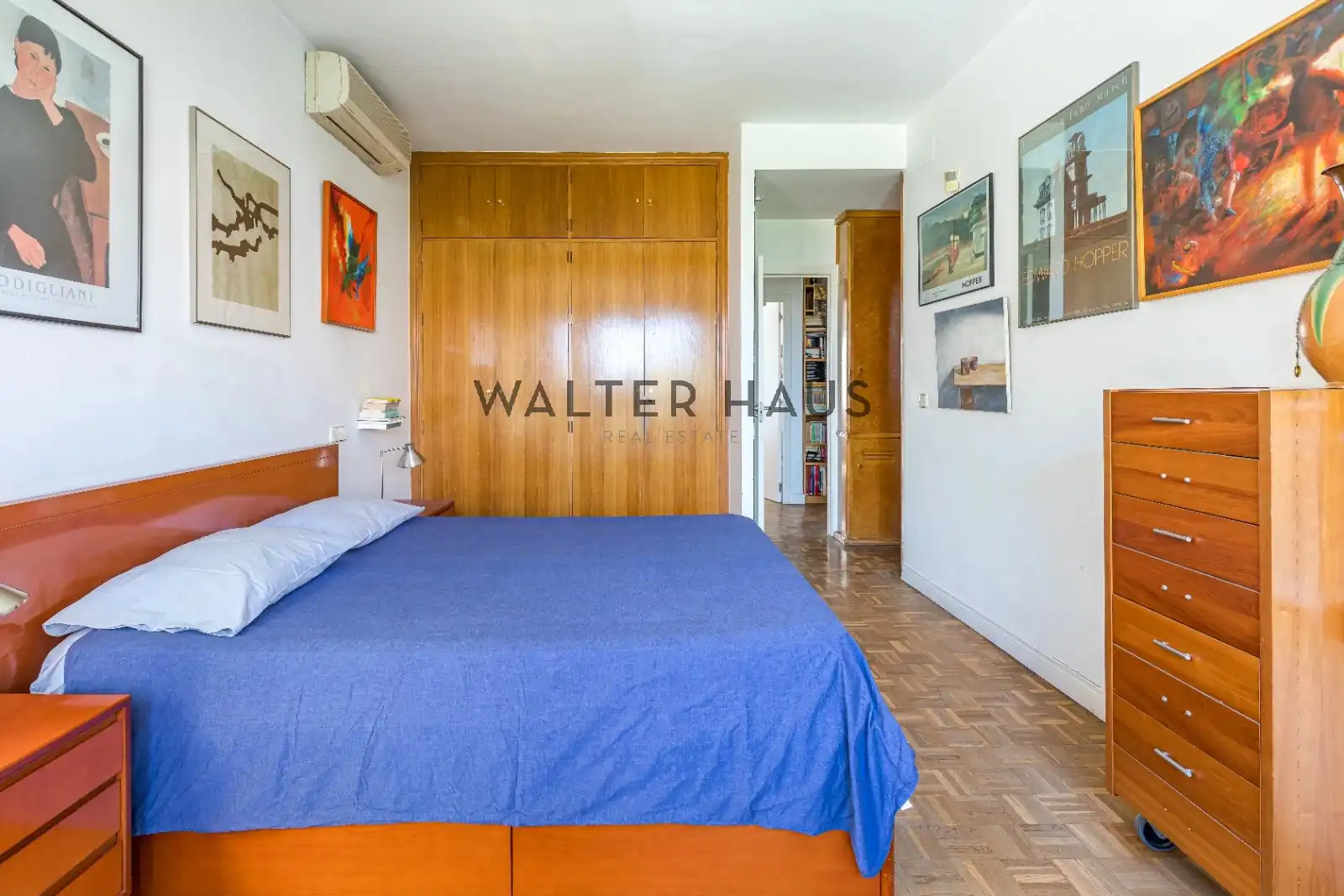 Bedroom of Flat for sale in Madrid  with Air Conditioner, Heating and Storage room