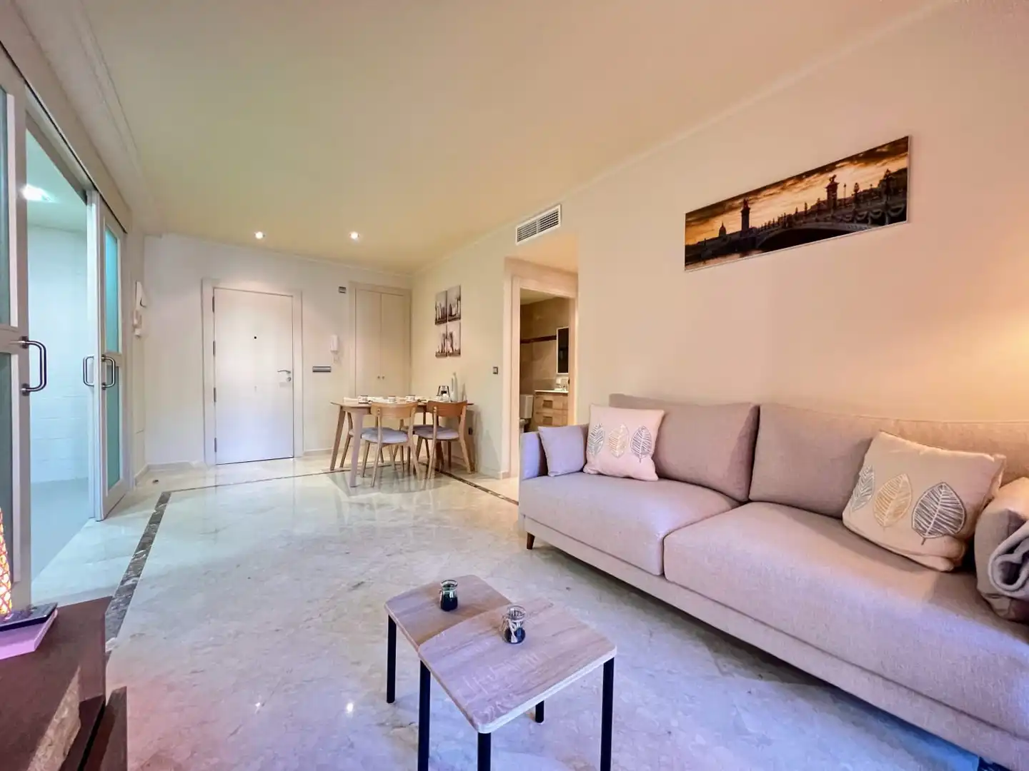 Sala de estar de Apartamento en venta en Los Narejos - Punta Calera