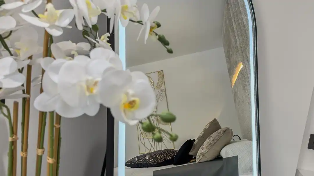 Sala de estar de Casa adosada en venta en Málaga con Aire acondicionado, Terraza y Amueblado