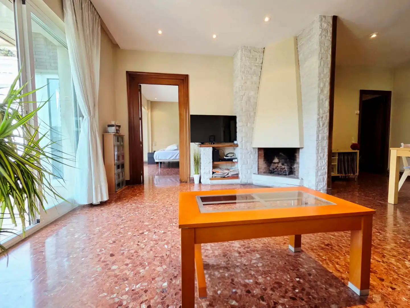 Living room of Flat for sale in Barcelona  with Air Conditioner, Heating and Terrace
