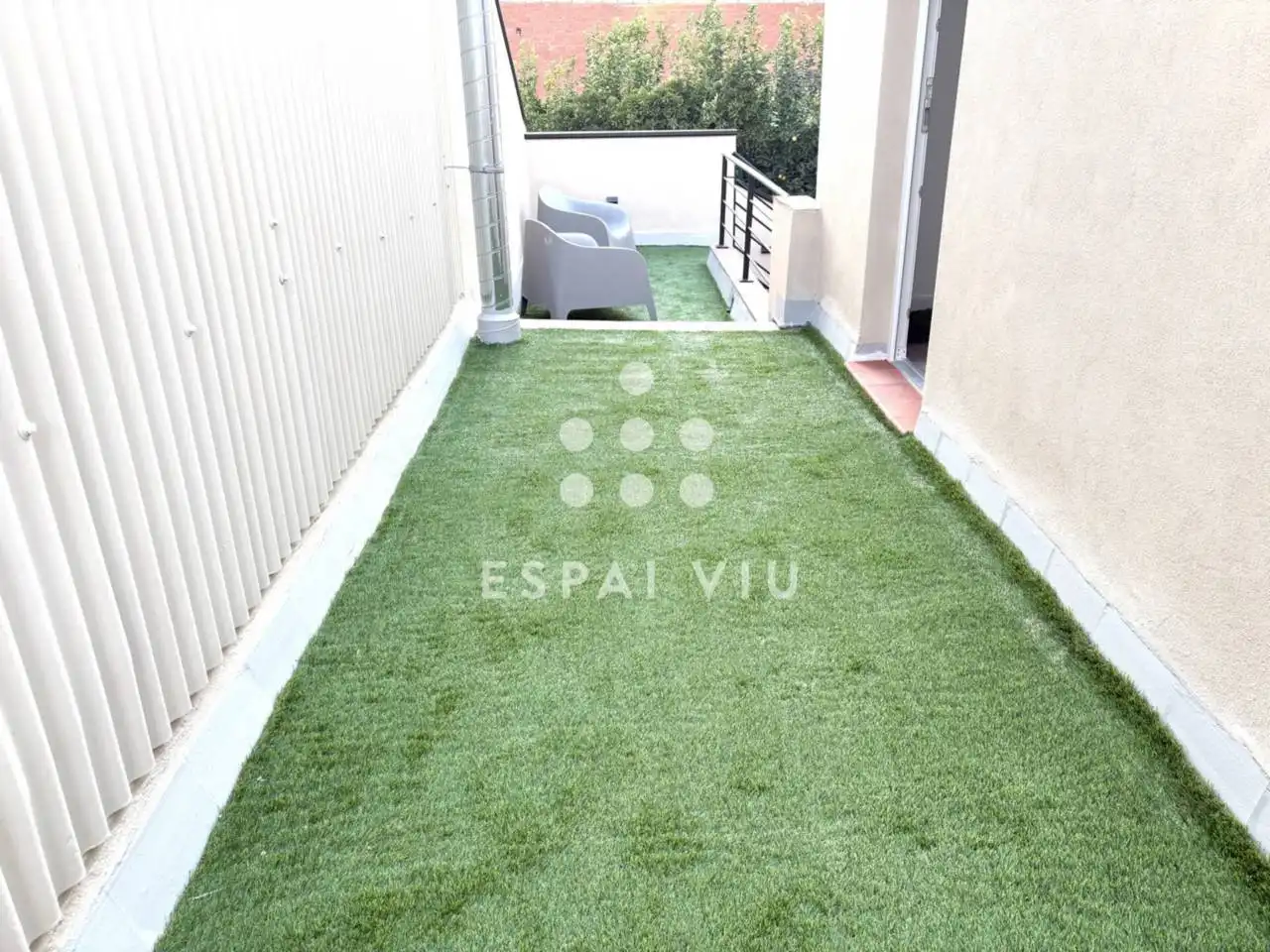 Terrasse von Haus oder Chalet zum Verkauf in Terrassa mit Klimaanlage, Heizung und Privatgarten