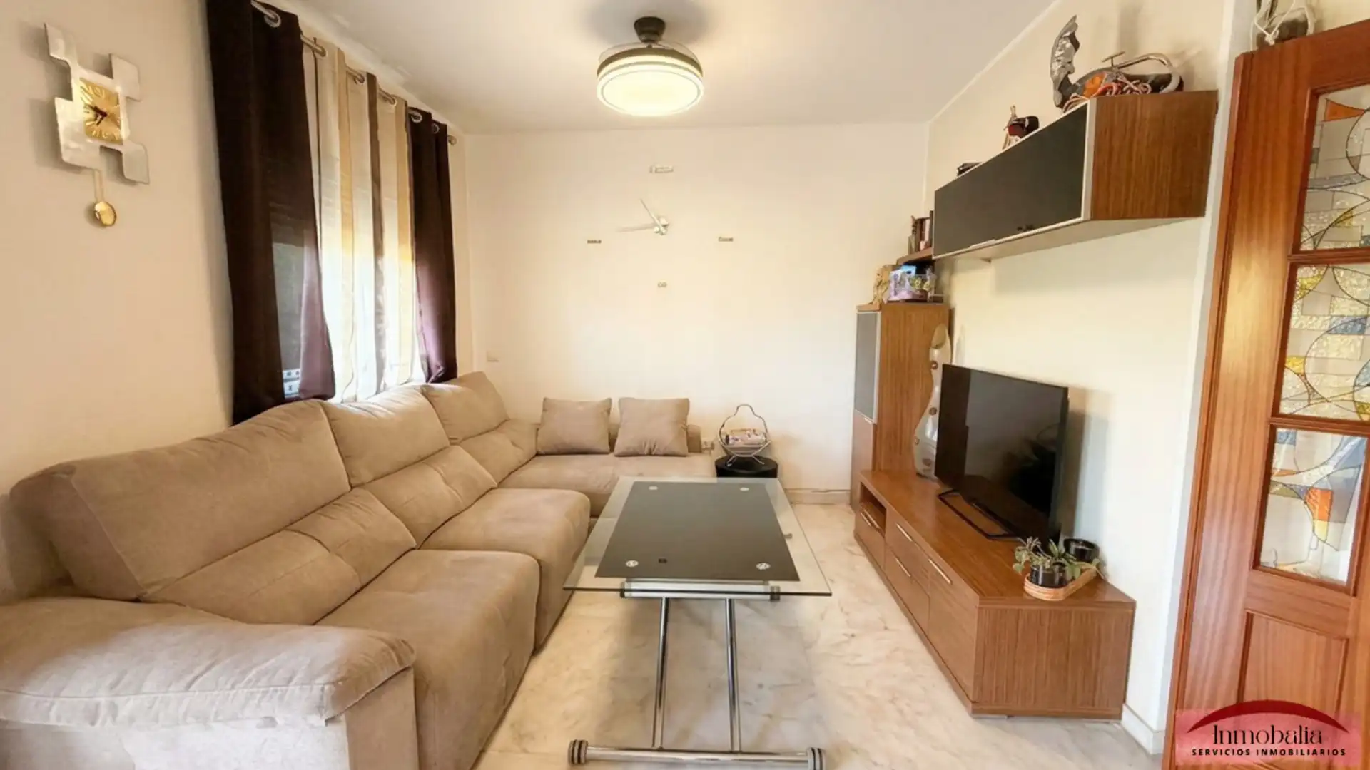 Wohnzimmer von Wohnung zum Verkauf in Sevilla mit Klimaanlage und Terrasse
