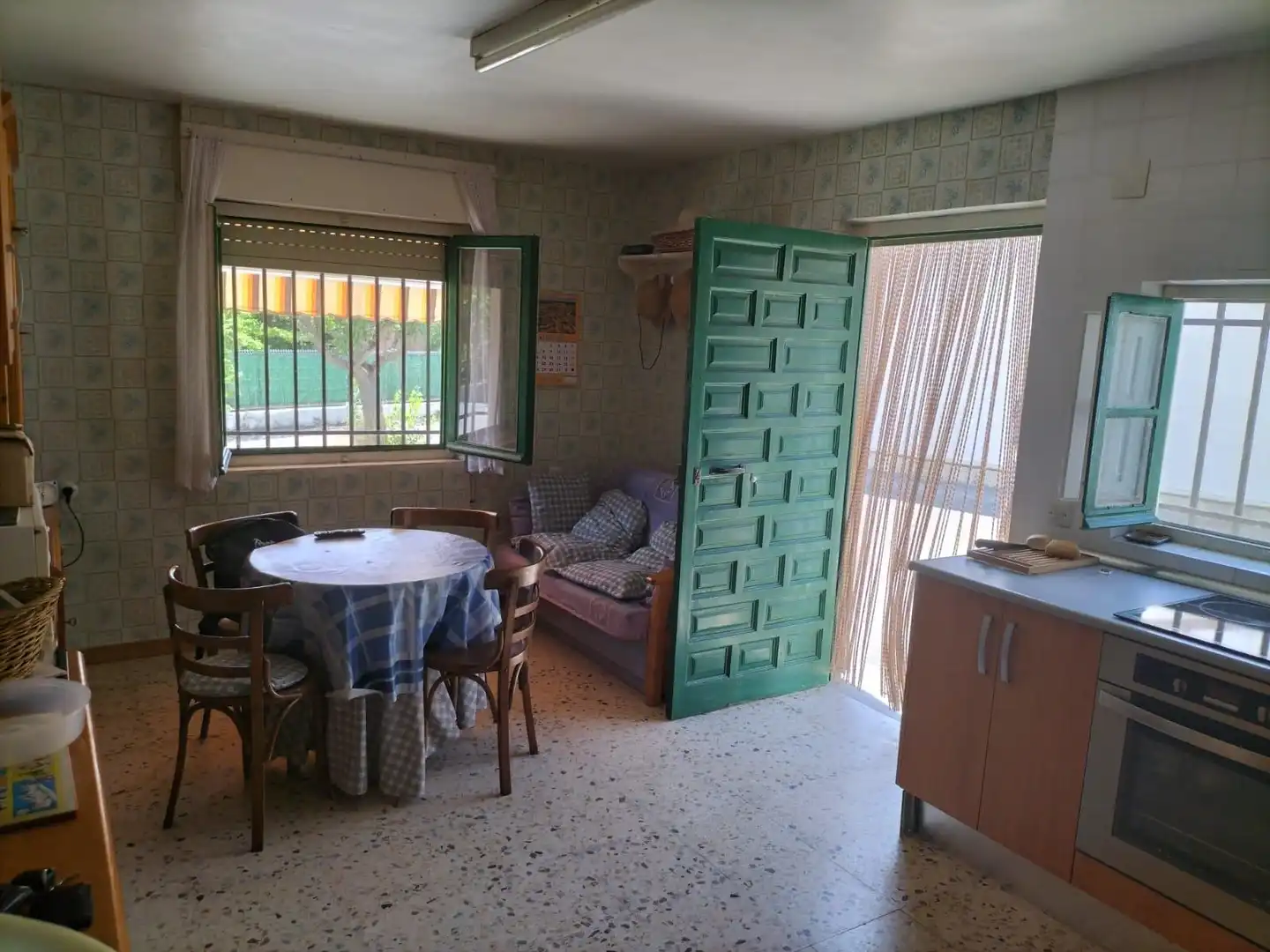 Cocina de Casa o chalet en venta en La Puebla de Valdavia  con Jardín privado y Trastero