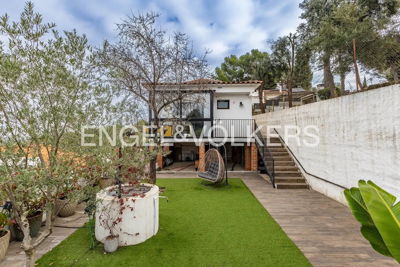 Terrace of Houses for sale in Sant Cugat del Vallès  with Air Conditioner, Heating and Private garden