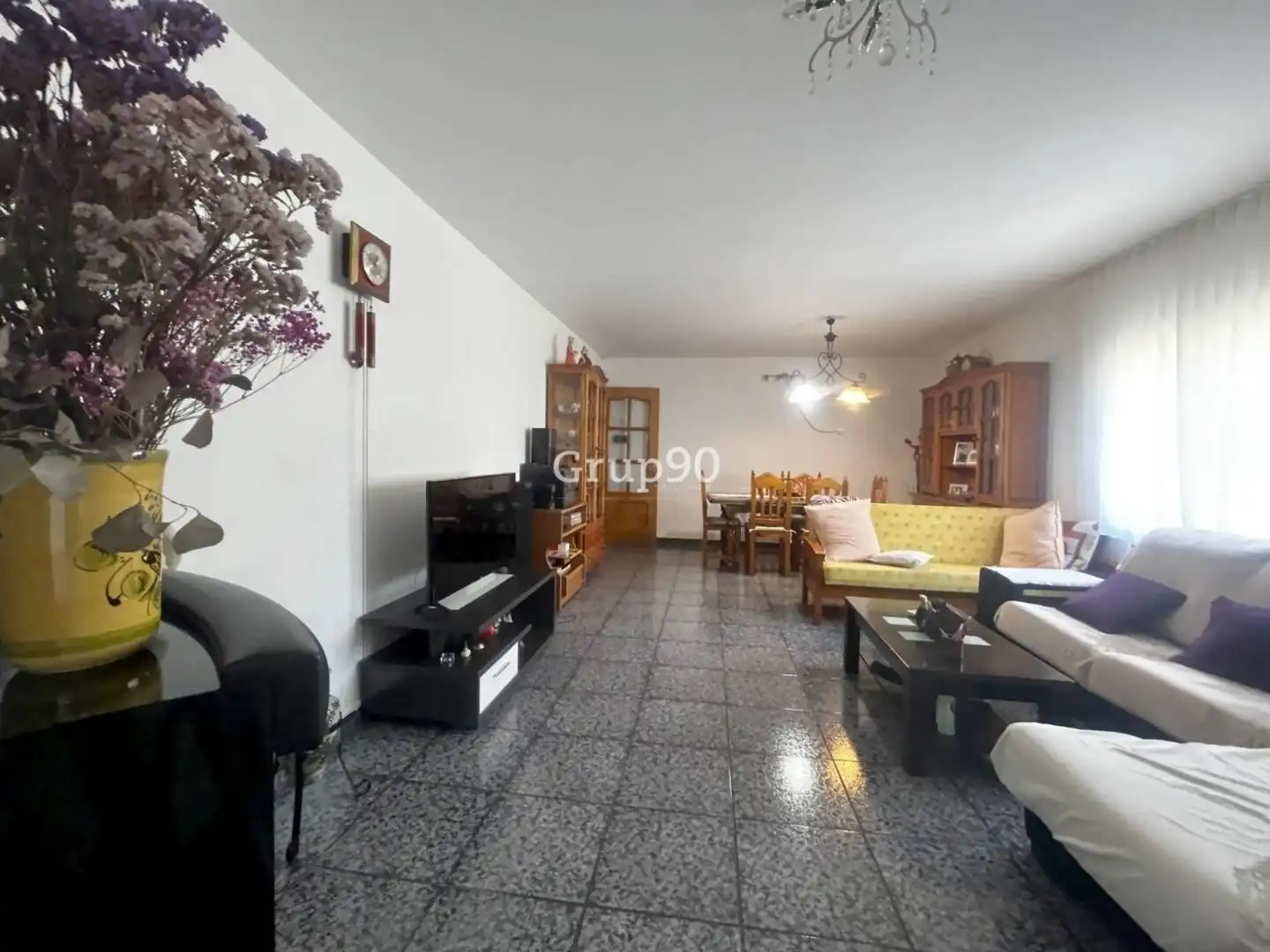 Sala d'estar de Casa o xalet en venda en Alcoletge amb Calefacció, Jardí privat i Traster