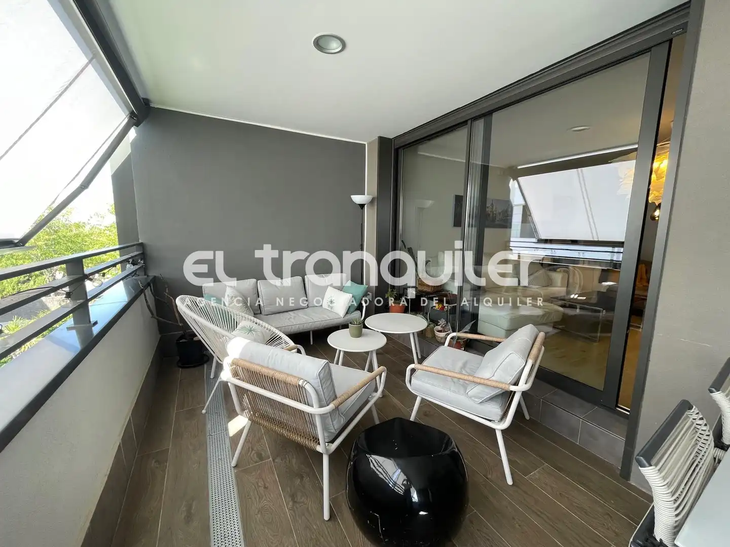 Terrasse von Wohnung zur Miete in Las Rozas de Madrid mit Klimaanlage, Terrasse und Schwimmbad
