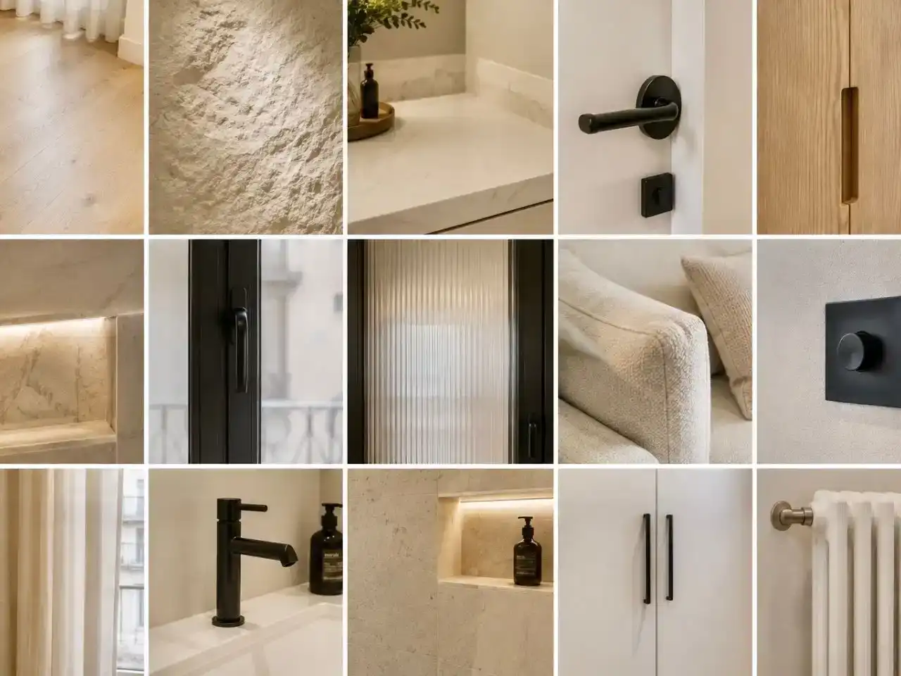 Badezimmer von Wohnung zum Verkauf in  Madrid Capital mit Klimaanlage und Balkon