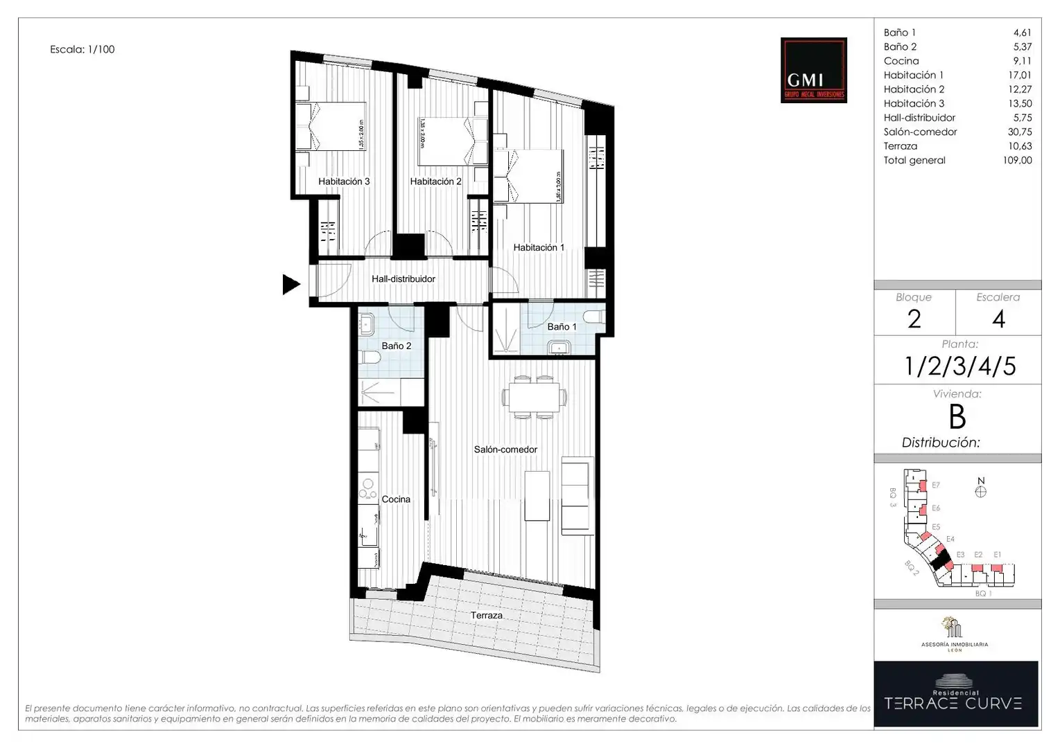 Flat with lift for sale in Avenida Avenida José Aguado 45, imagen 5