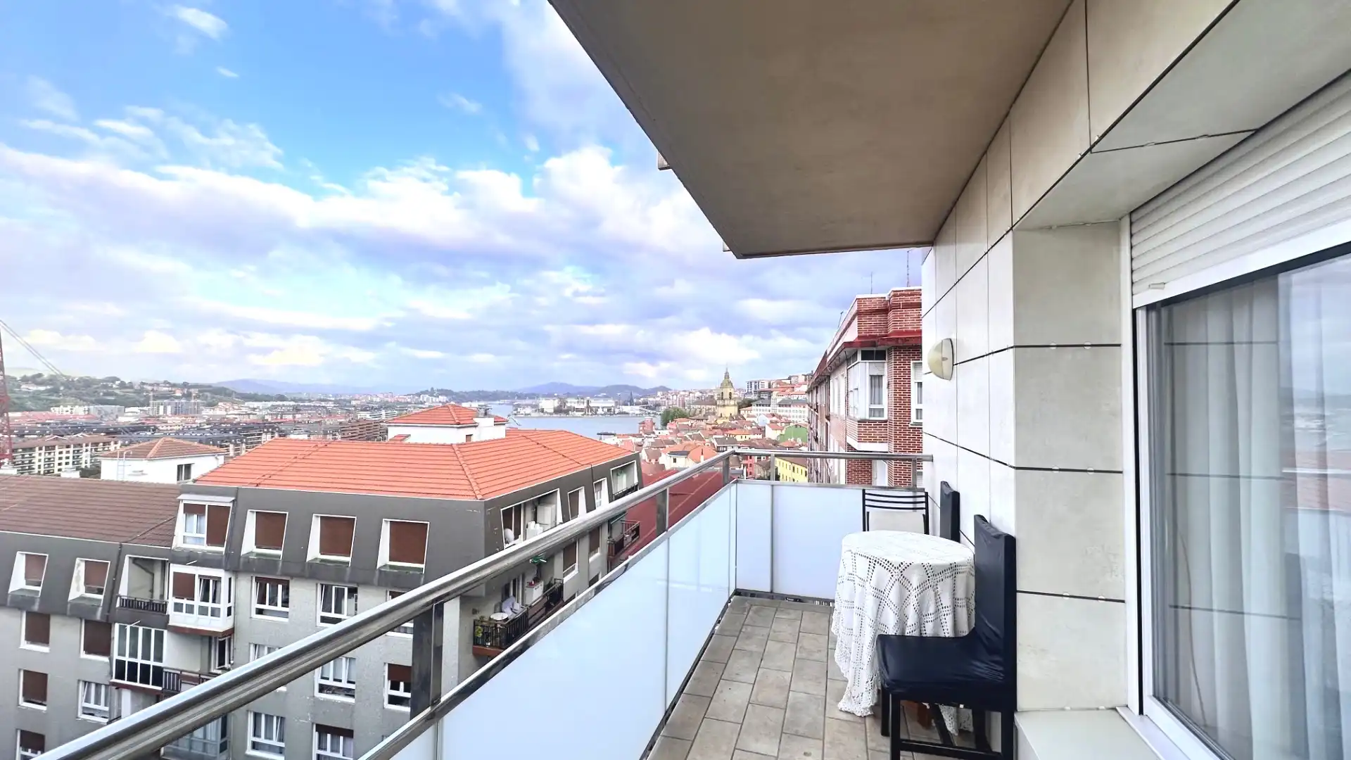 Terrasse von Wohnung zum Verkauf in Portugalete mit Heizung, Terrasse und Möbliert
