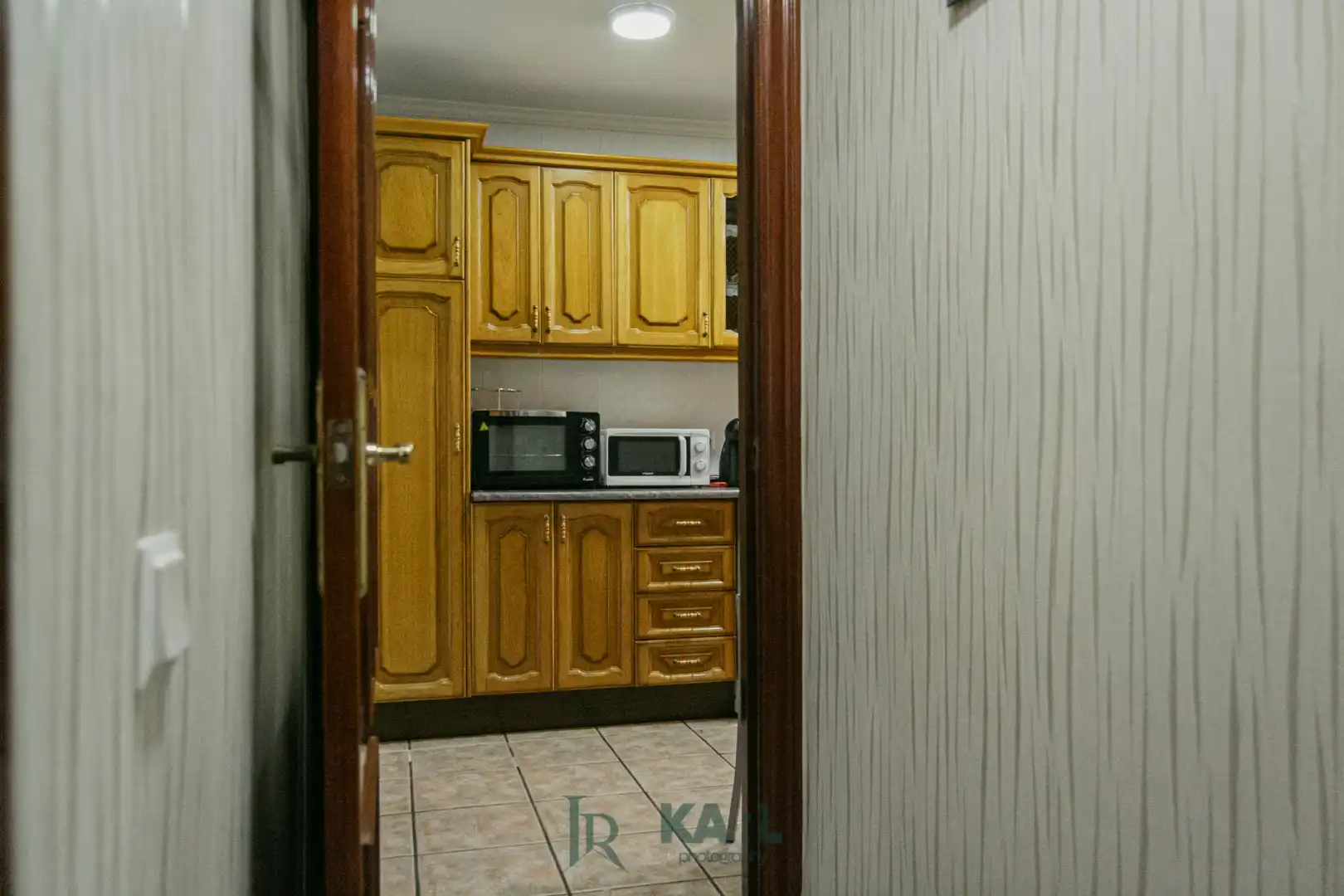Cocina de Piso de alquiler en Málaga con Aire acondicionado, Calefacción y Jardín privado