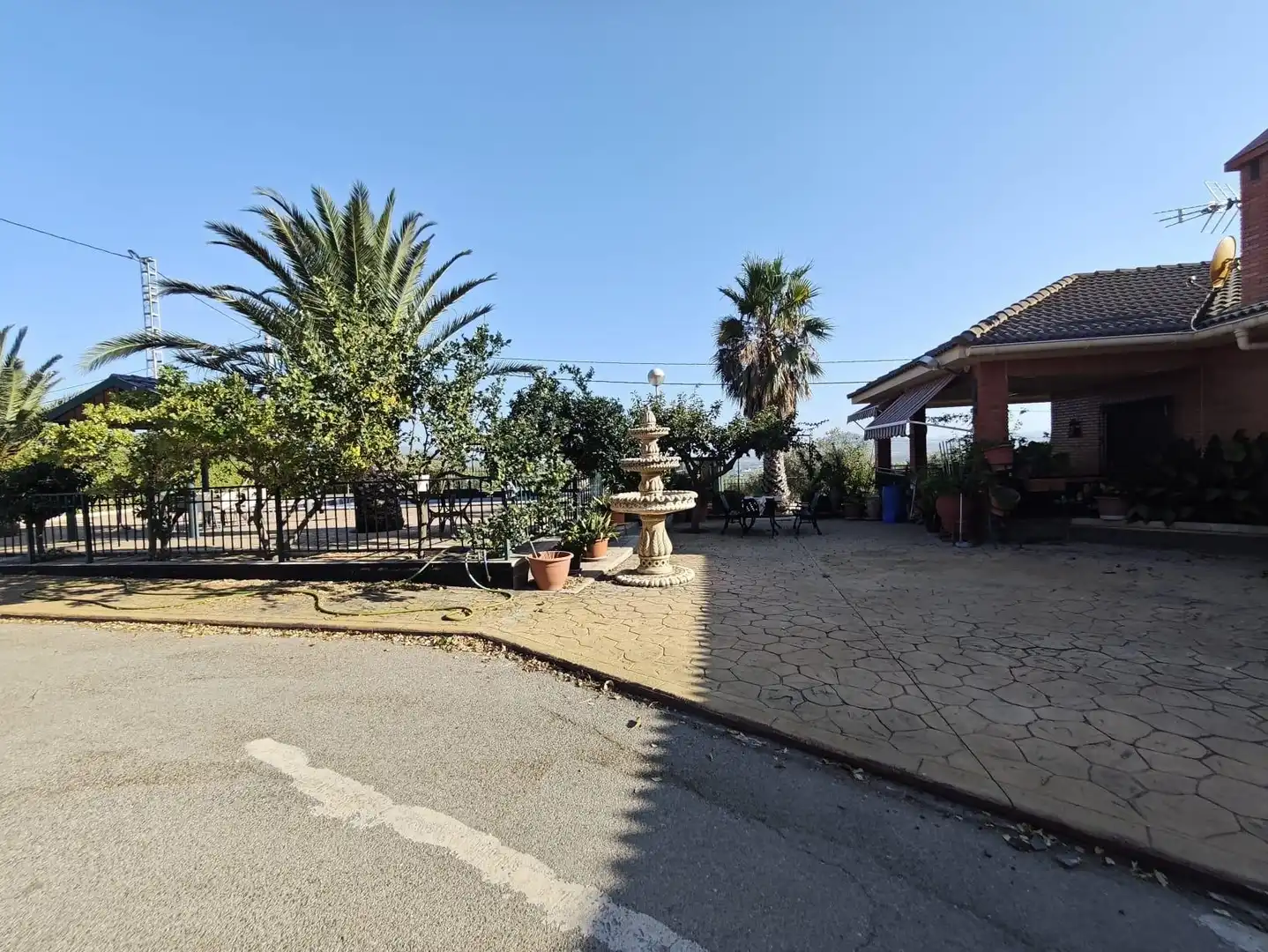 Exterior view of Country homes for sale in Sax  with Private garden, Storage room and Swimming Pool
