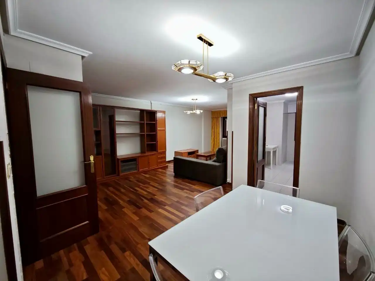 Sala de estar de Piso en venta en Aguilar de Campoo con Calefacción, Amueblado y Horno