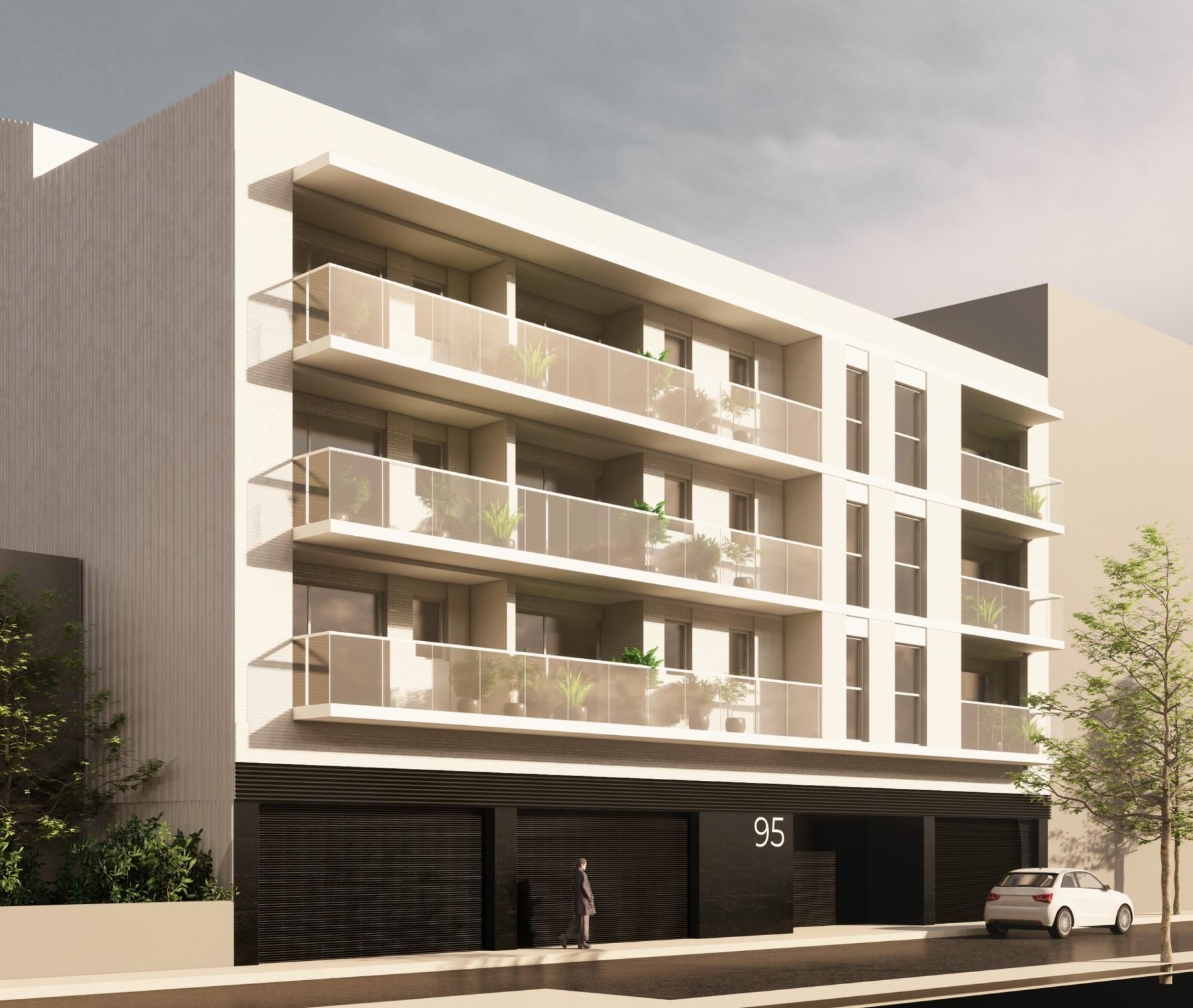 Vista exterior de Pis en venda en Igualada amb Calefacció i Terrassa