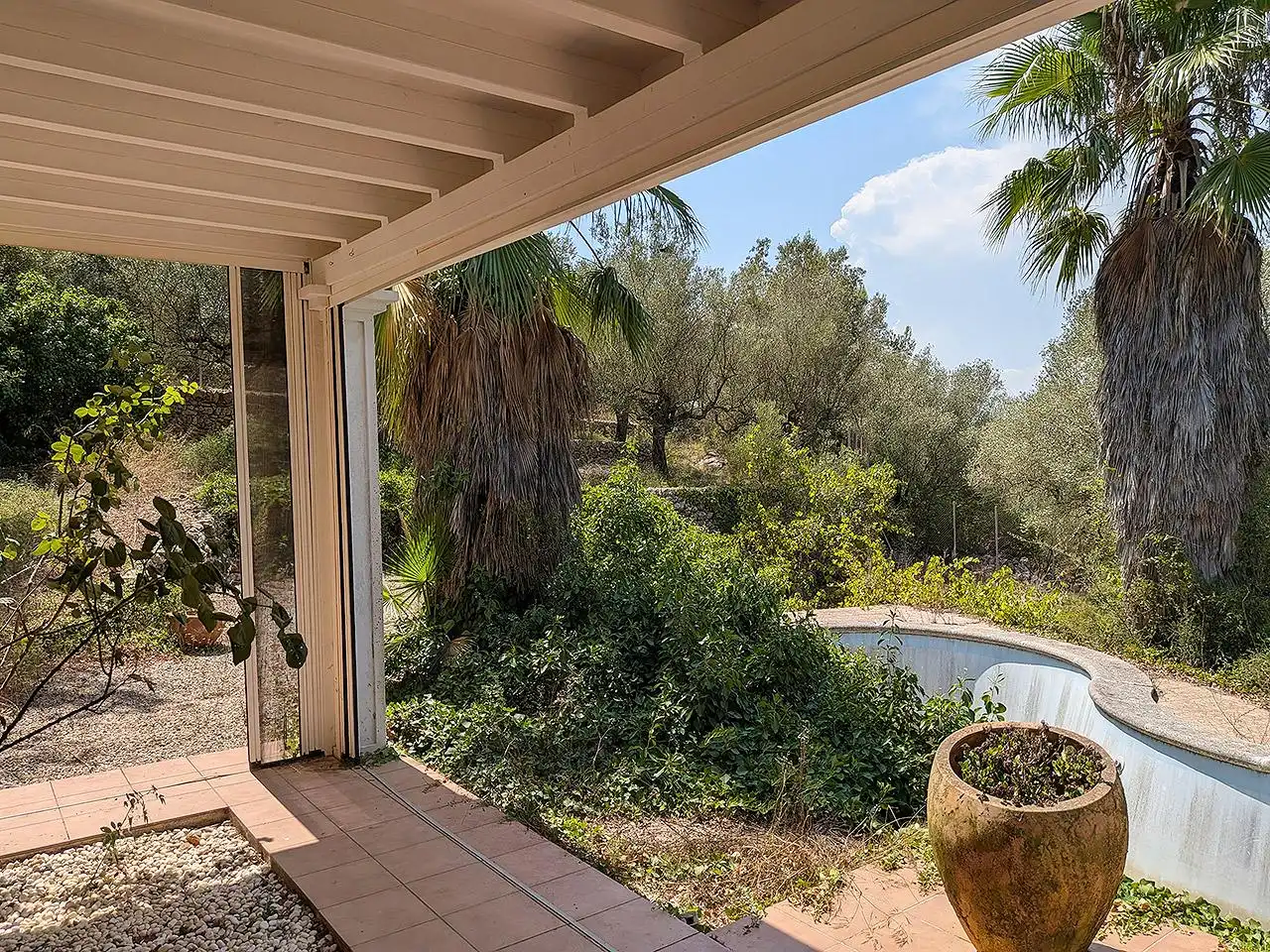 Terrace of Country homes for sale in Freginals  with Private garden and Swimming Pool