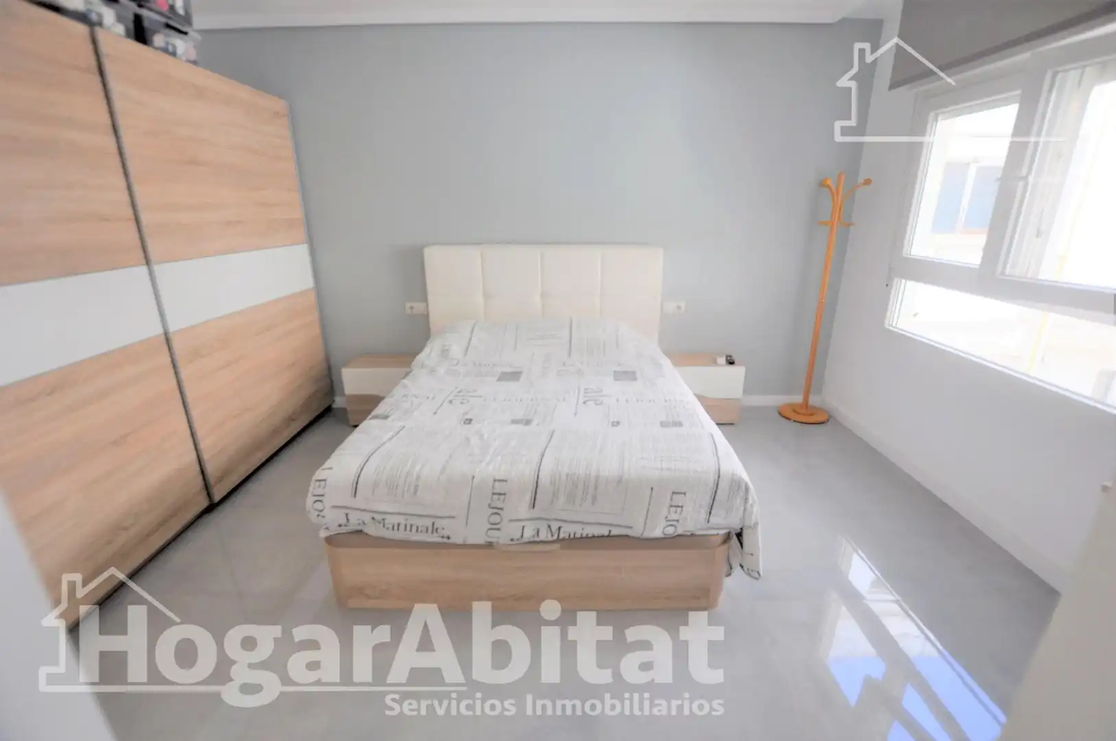 Schlafzimmer von Dachboden zum Verkauf in Valencia mit Klimaanlage, Heizung und Abstellraum